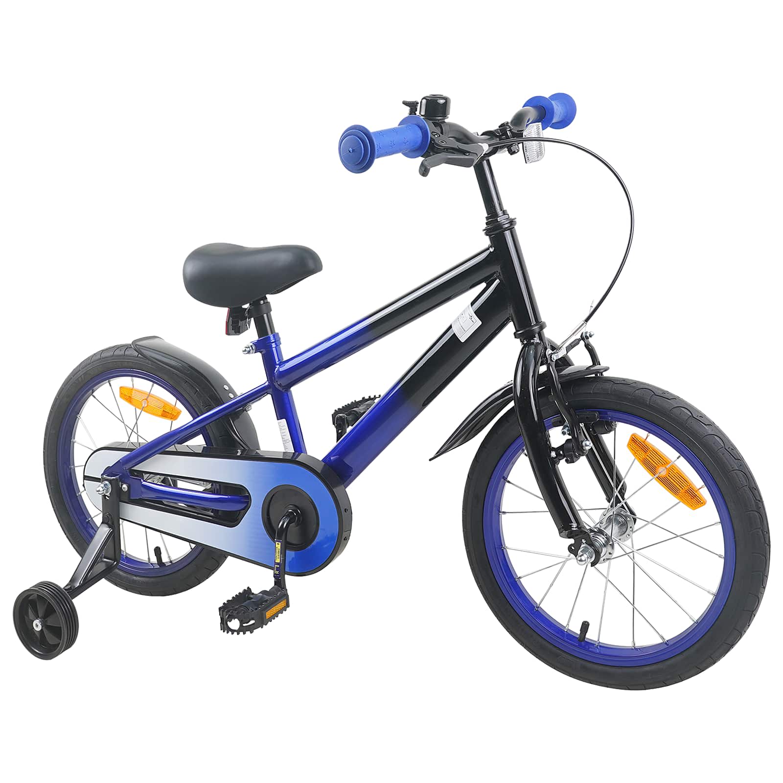 Laste Bike 16 Tolli 4-6 aastastele Sinine must