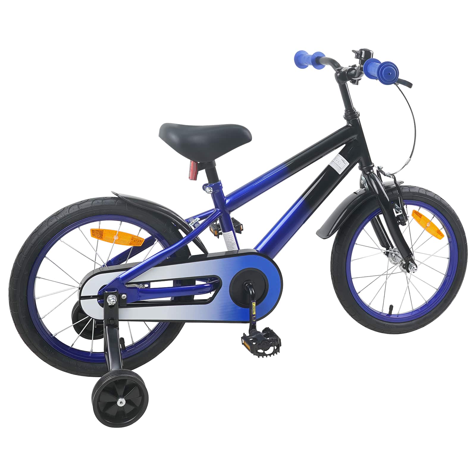 Laste Bike 16 Tolli 4-6 aastastele Sinine must