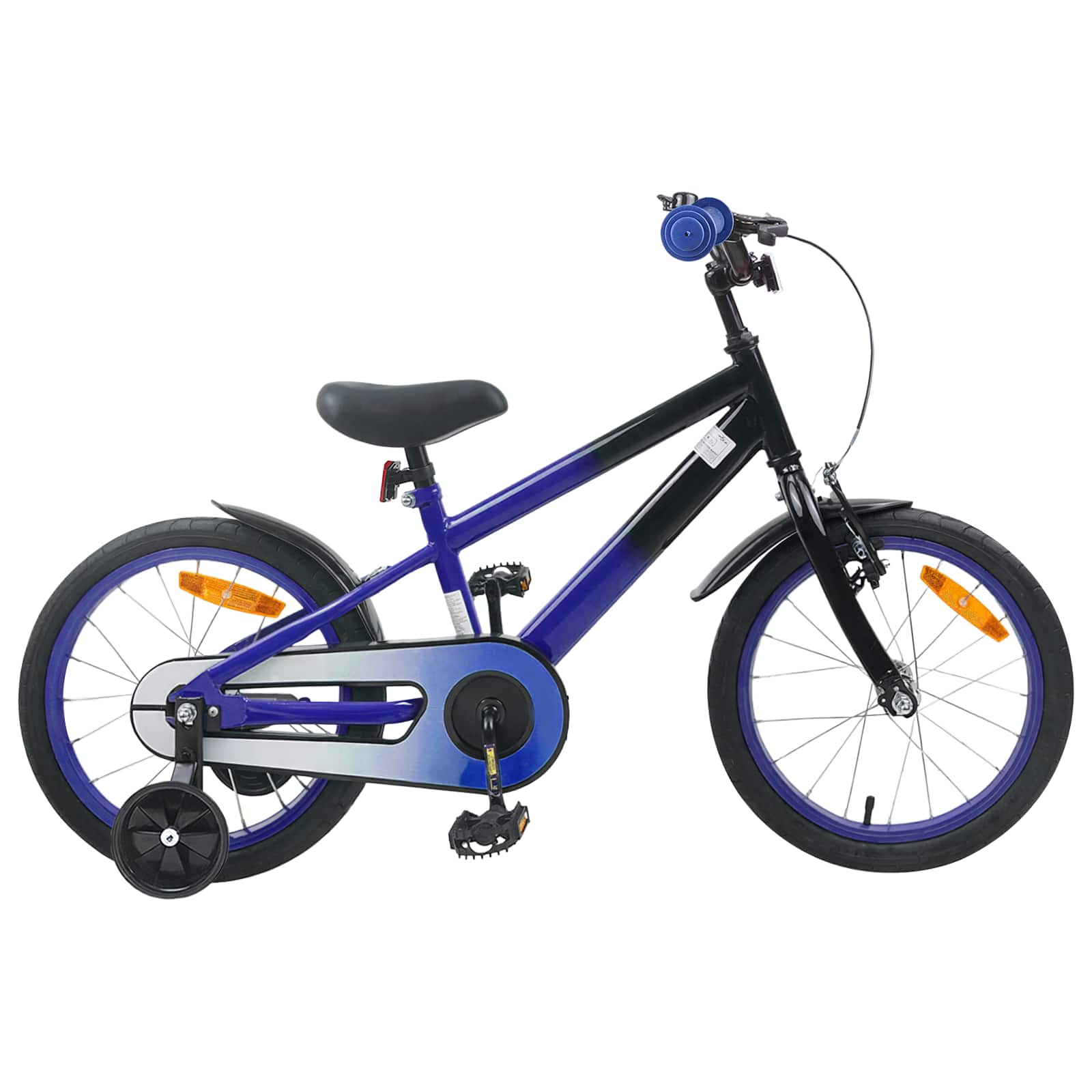 Laste Bike 16 Tolli 4-6 aastastele Sinine must