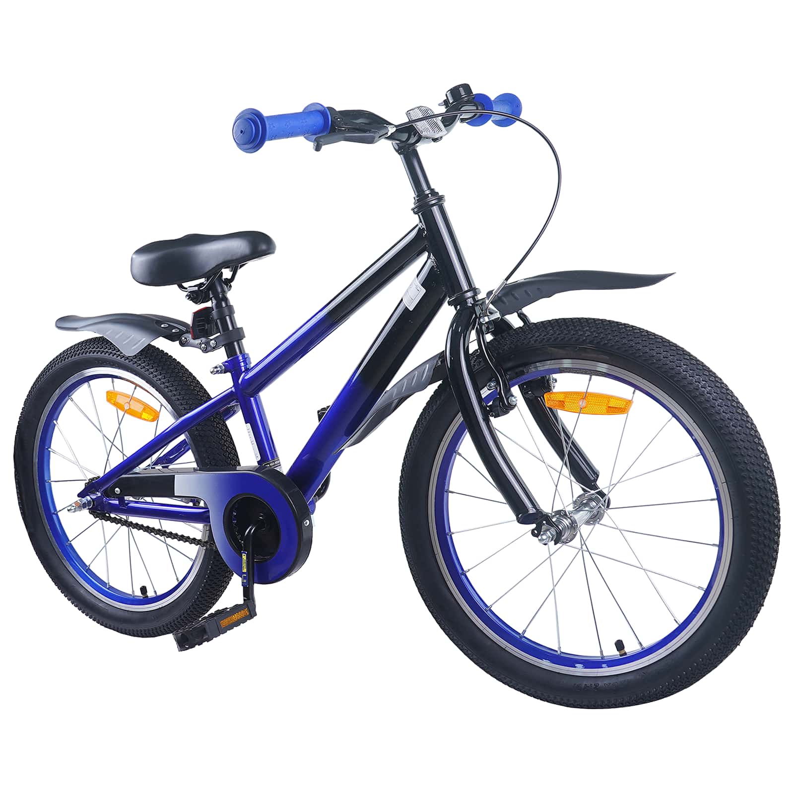 Laste Bike 20 Tolli vanuses 6-11 aastat Sinine must