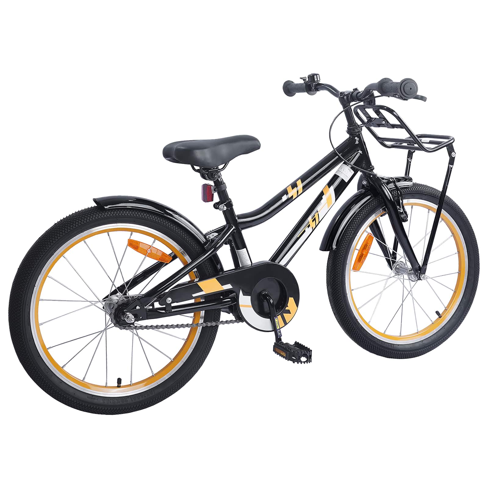 Laste Bike 18 Tolli 5-7 aastastele Oranž Must