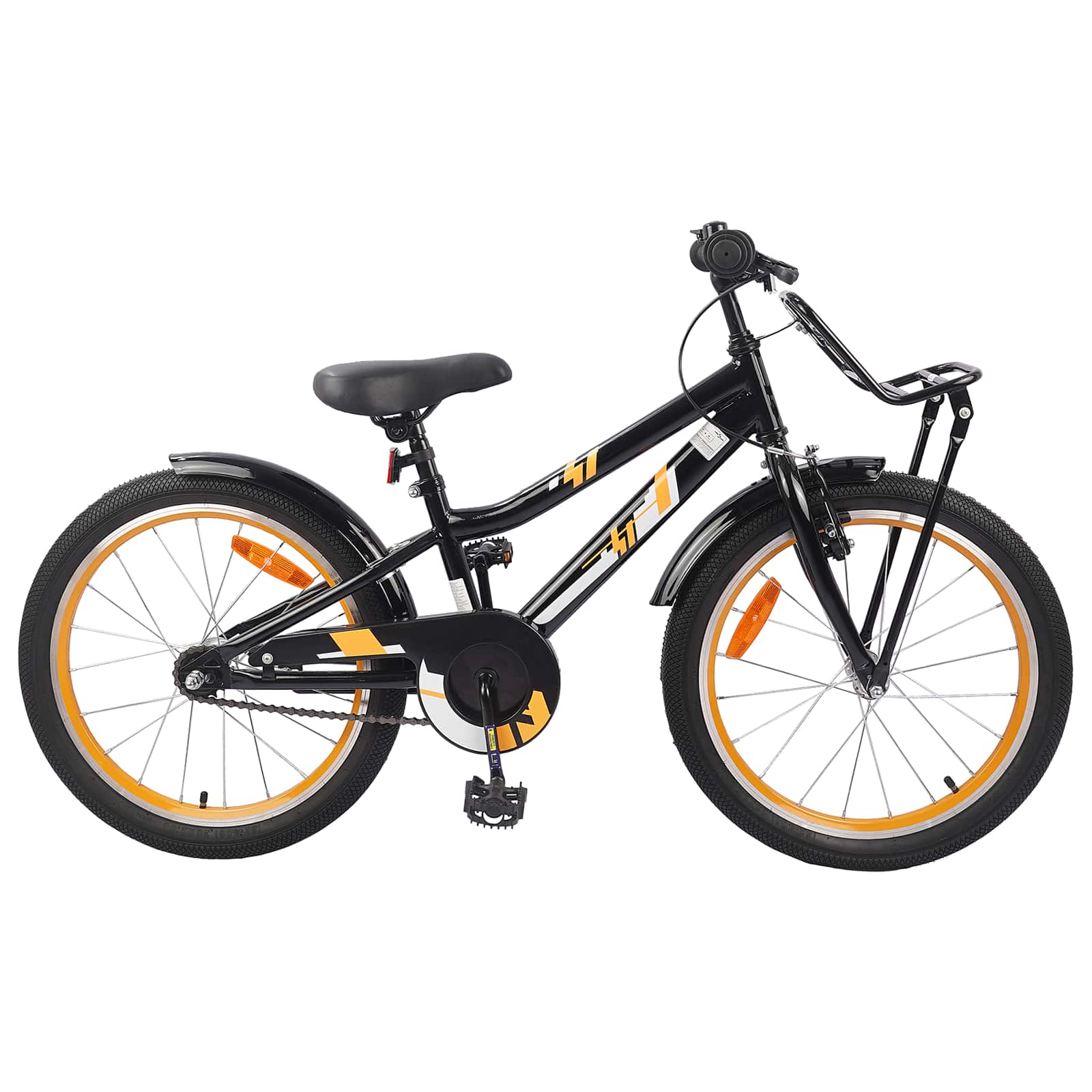 Laste Bike 20 Tolli vanuses 6-11 aastat Oranž Must