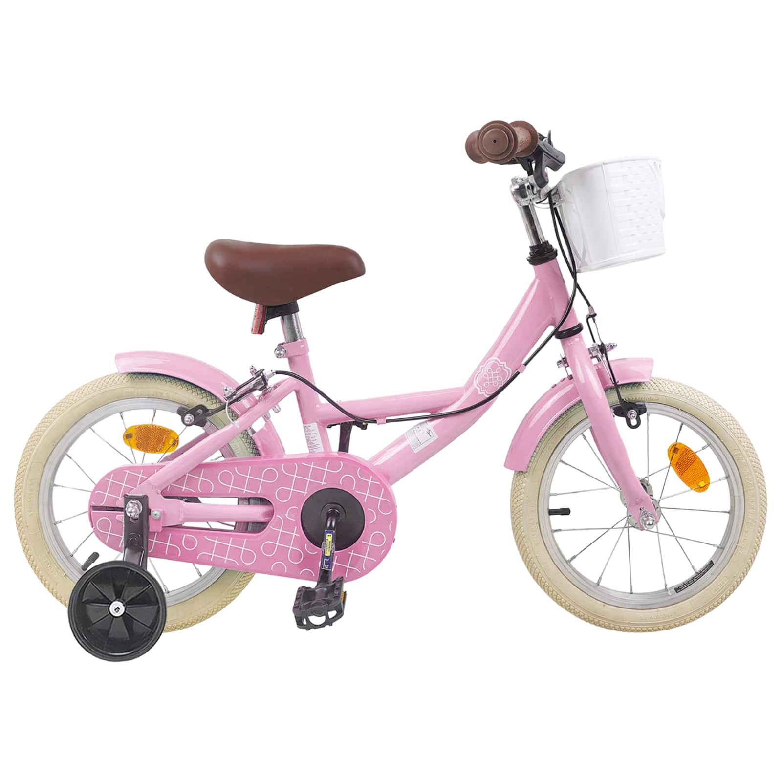 Laste Bike 16 Tolli 4-6 aastastele Hele roosa