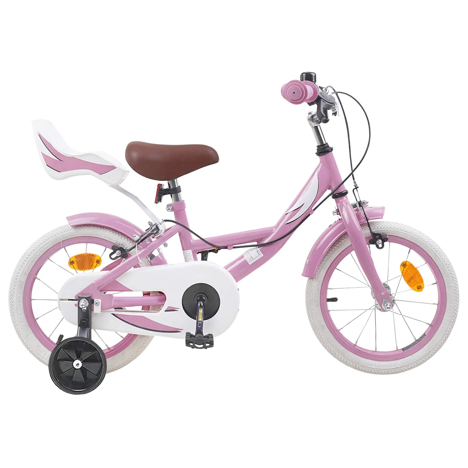 Laste Bike 16 Tolli 4–6 aastastele Hele roosa