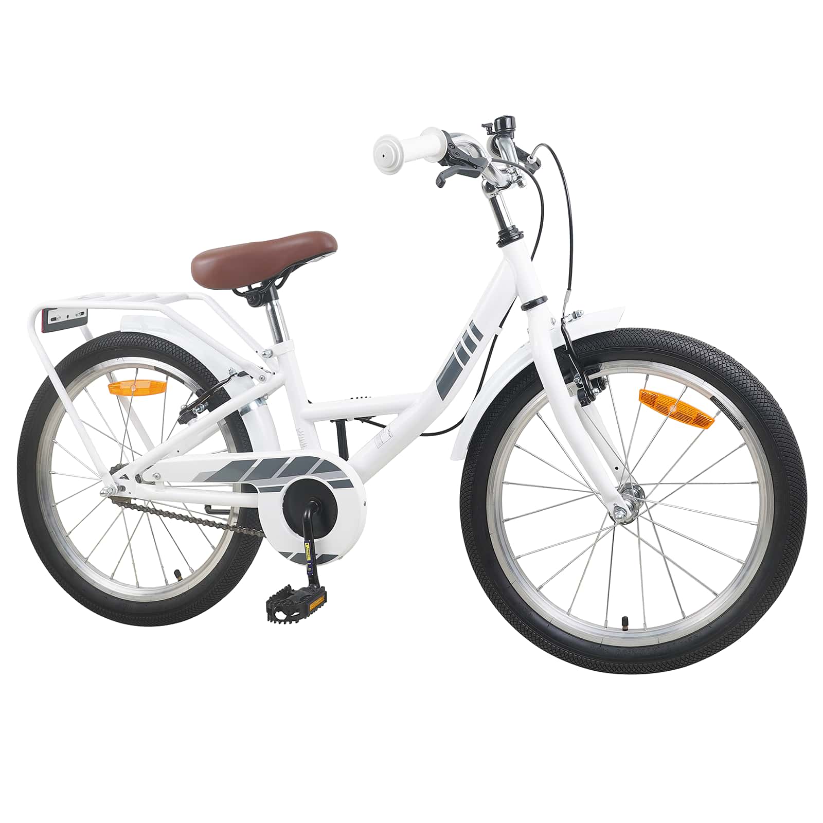 Laste Bike 18 Tolli 5-7 aastastele Valge