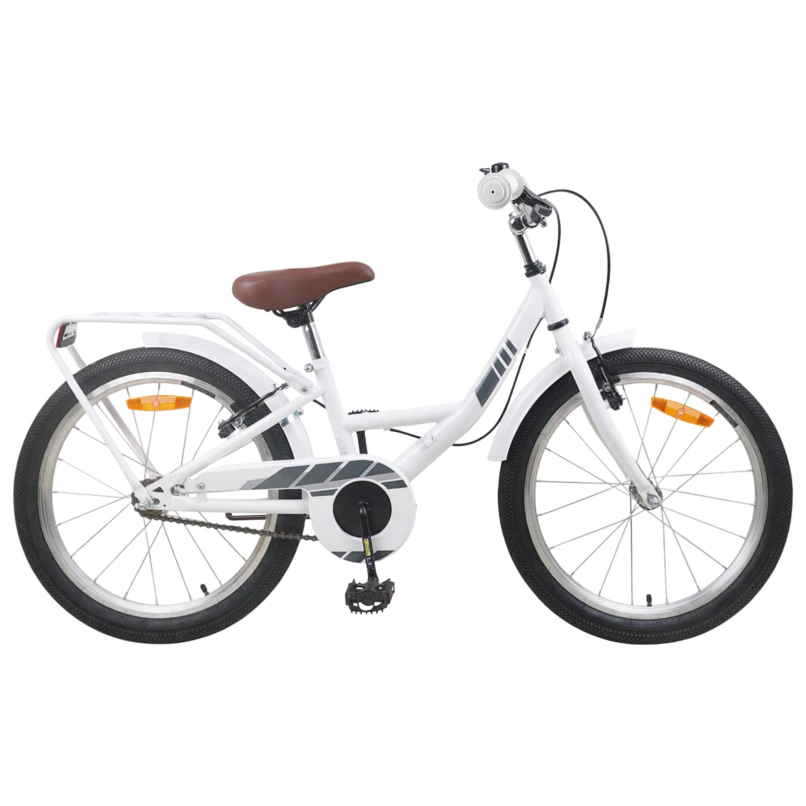 Laste Bike 18 Tolli 5-7 aastastele Valge