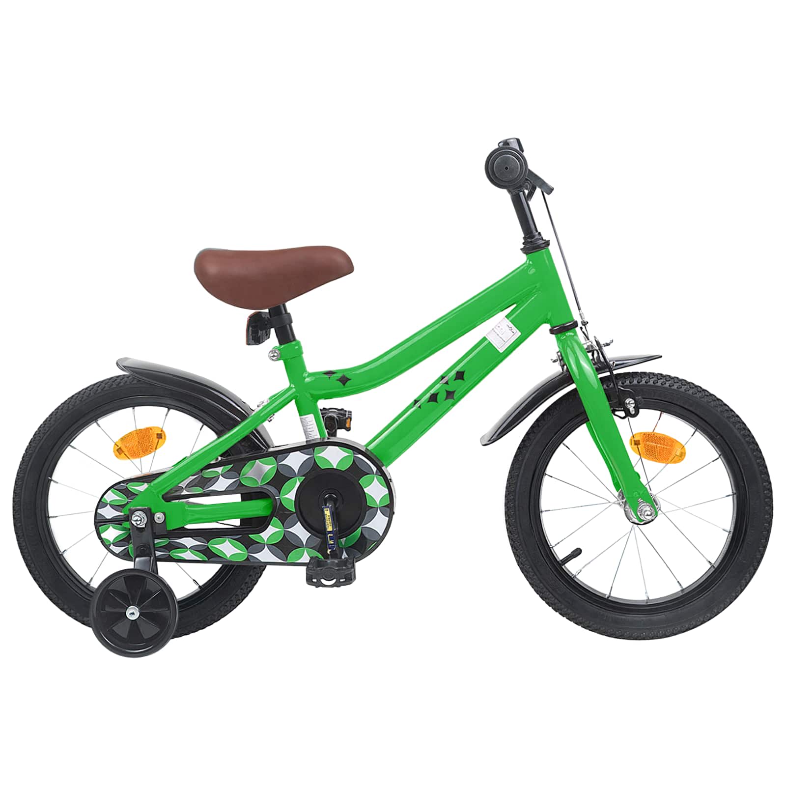 Laste Bike 14 Tolli 3-5 Aastat Roheline
