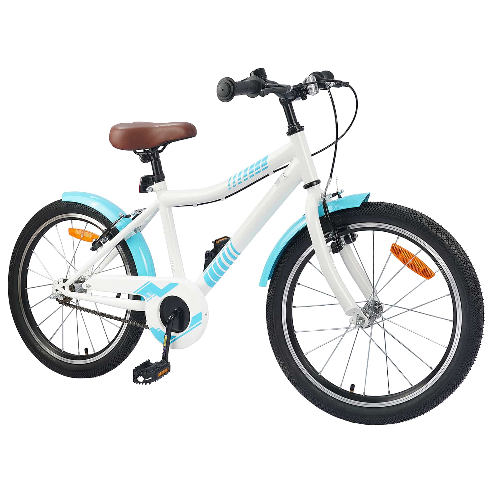 Laste Bike 18 Tolli 5-7 aastastele Hele sinine