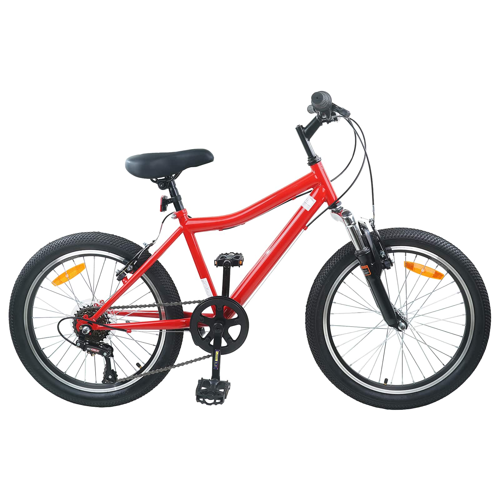 Laste Bike 20 Tolli 6-Kiirus vanuses 6-11 aastat Punane