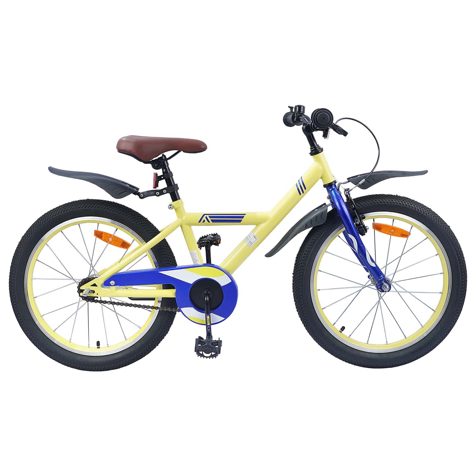 Laste Bike 18 Tolli 5-7 aastastele Kollane