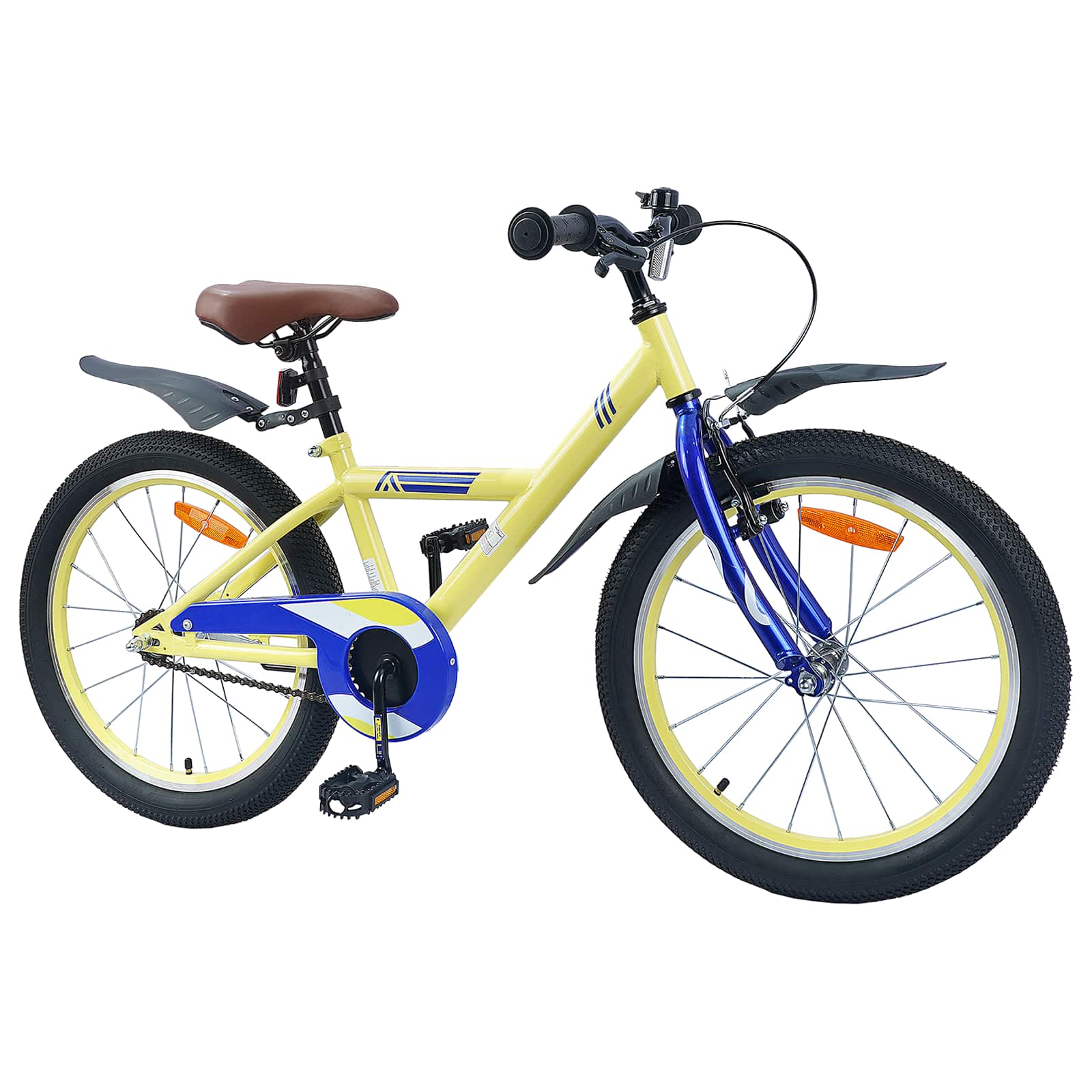 Laste Bike 20 Tolli vanuses 6-11 aastat Kollane