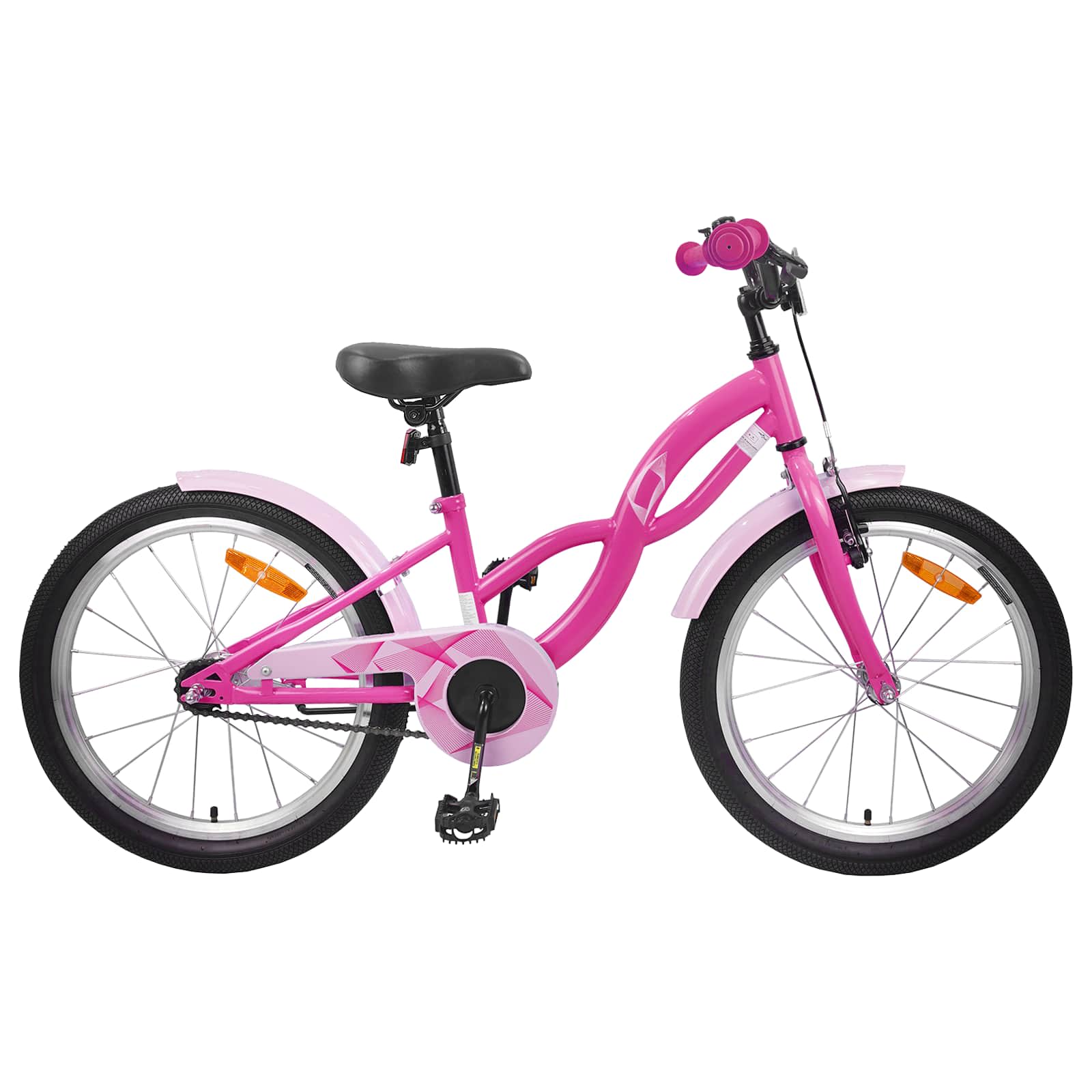 Laste Bike 20 Tolli vanuses 6-11 aastat Tumepink