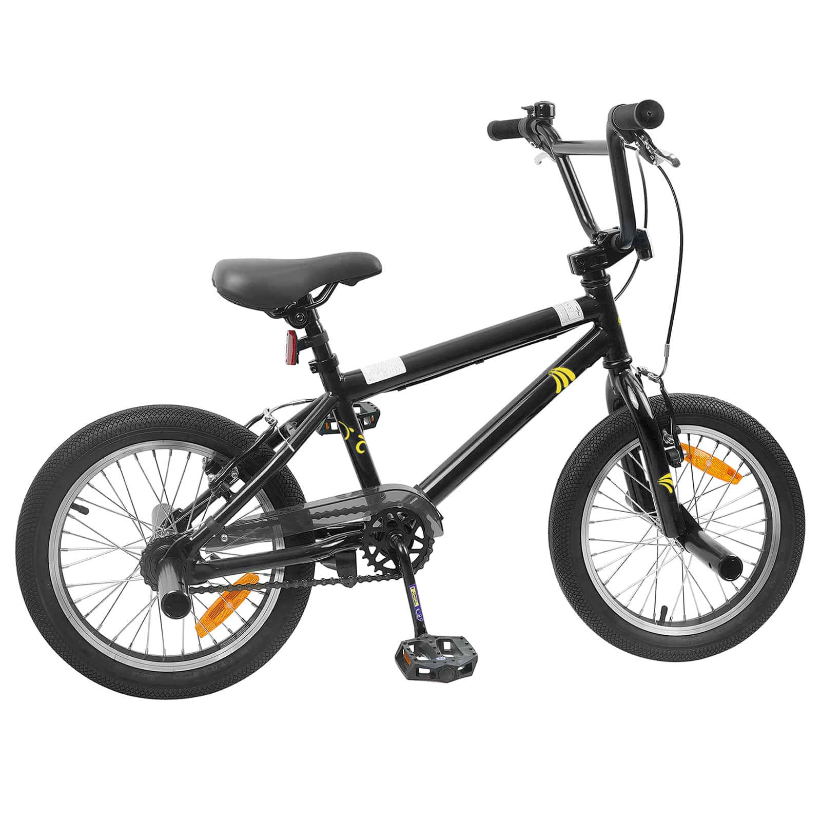 BMX Bike 20 Tolli üle 9 aasta vanused Must