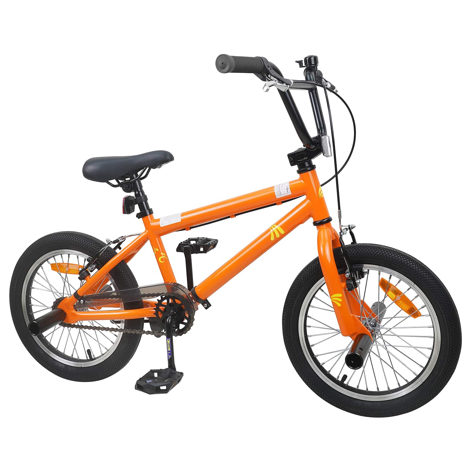 BMX Bike 20 Tolli üle 9 aasta vanused Oranž