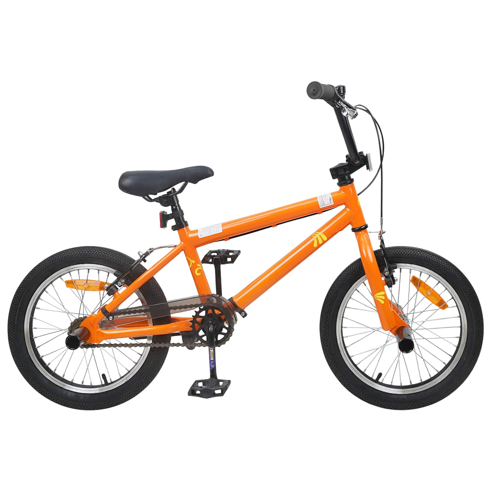 BMX Bike 20 Tolli üle 9 aasta vanused Oranž