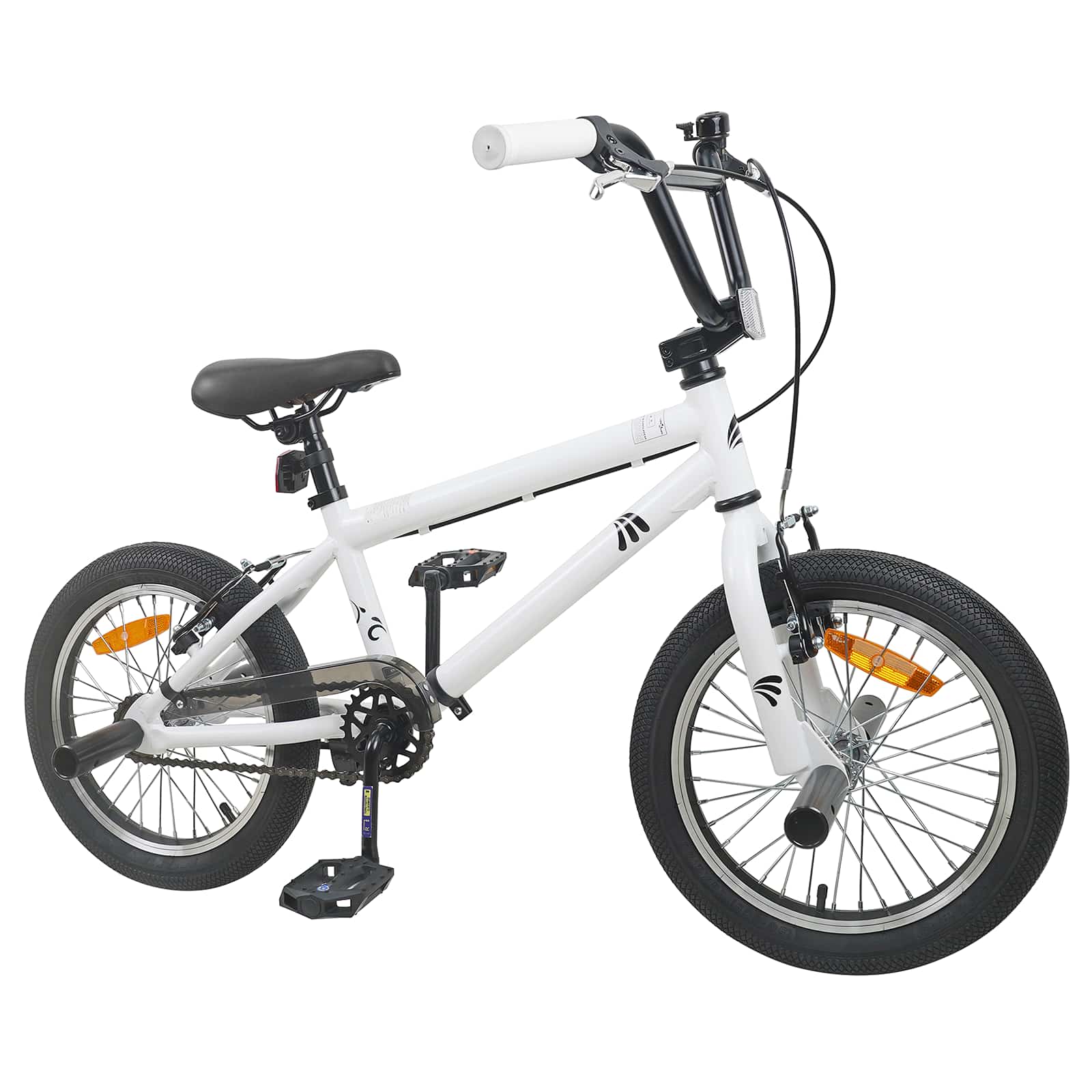 BMX Bike 20 Tolli üle 9 aasta vanused Valge