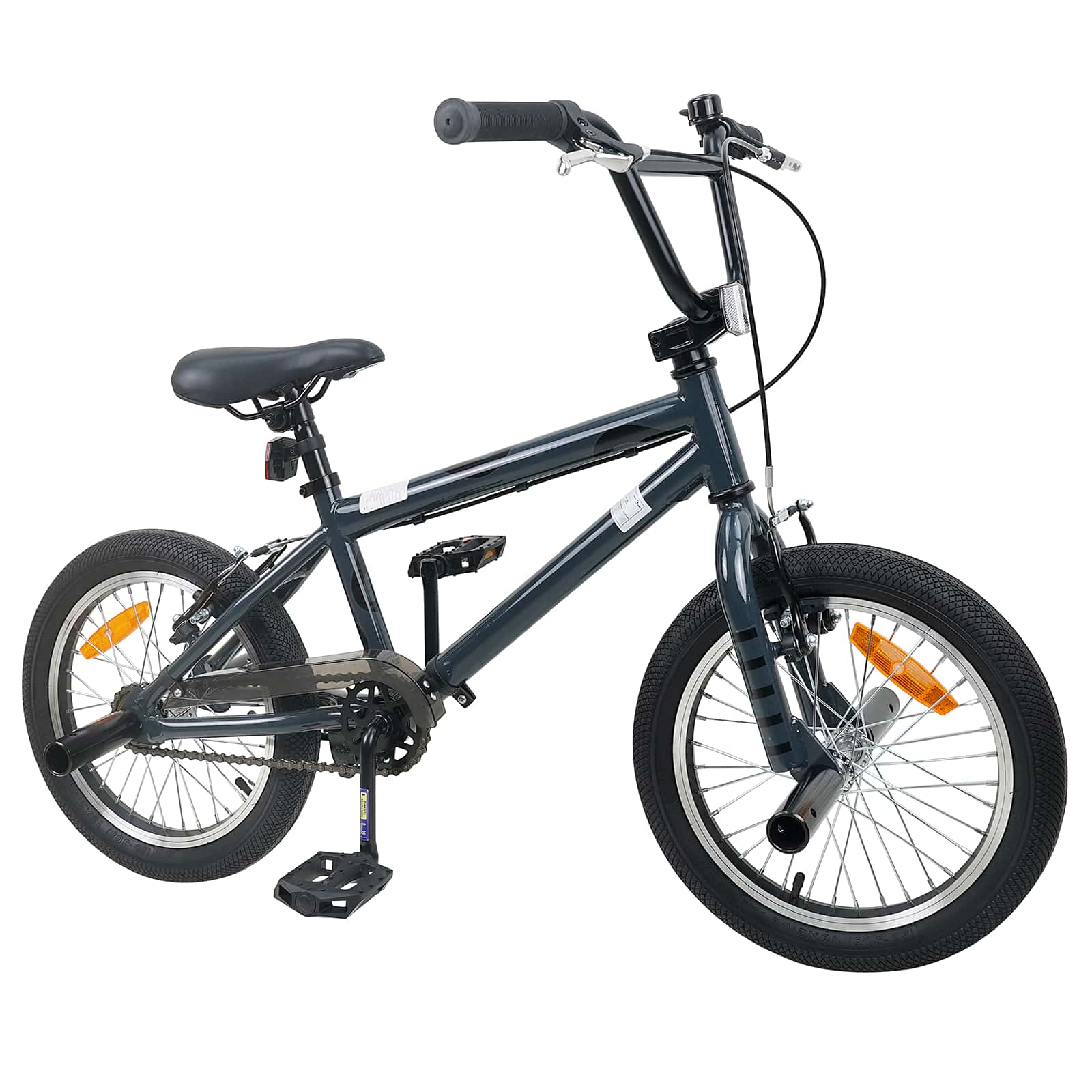 BMX Bike 16 Tolli 5-8 aastastele Tumehall