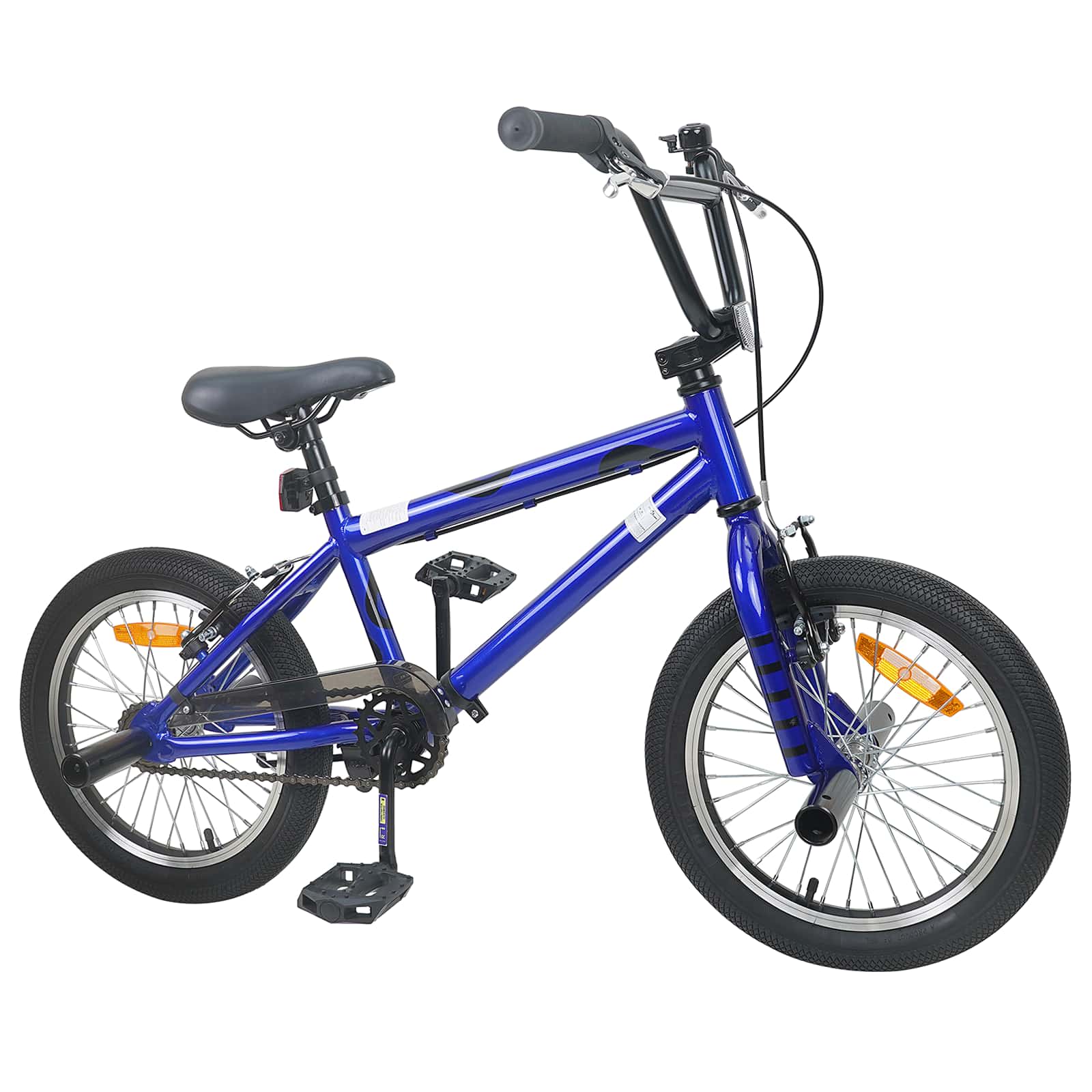 BMX Bike 16 Tolli 5-8 aastastele Tumesinine