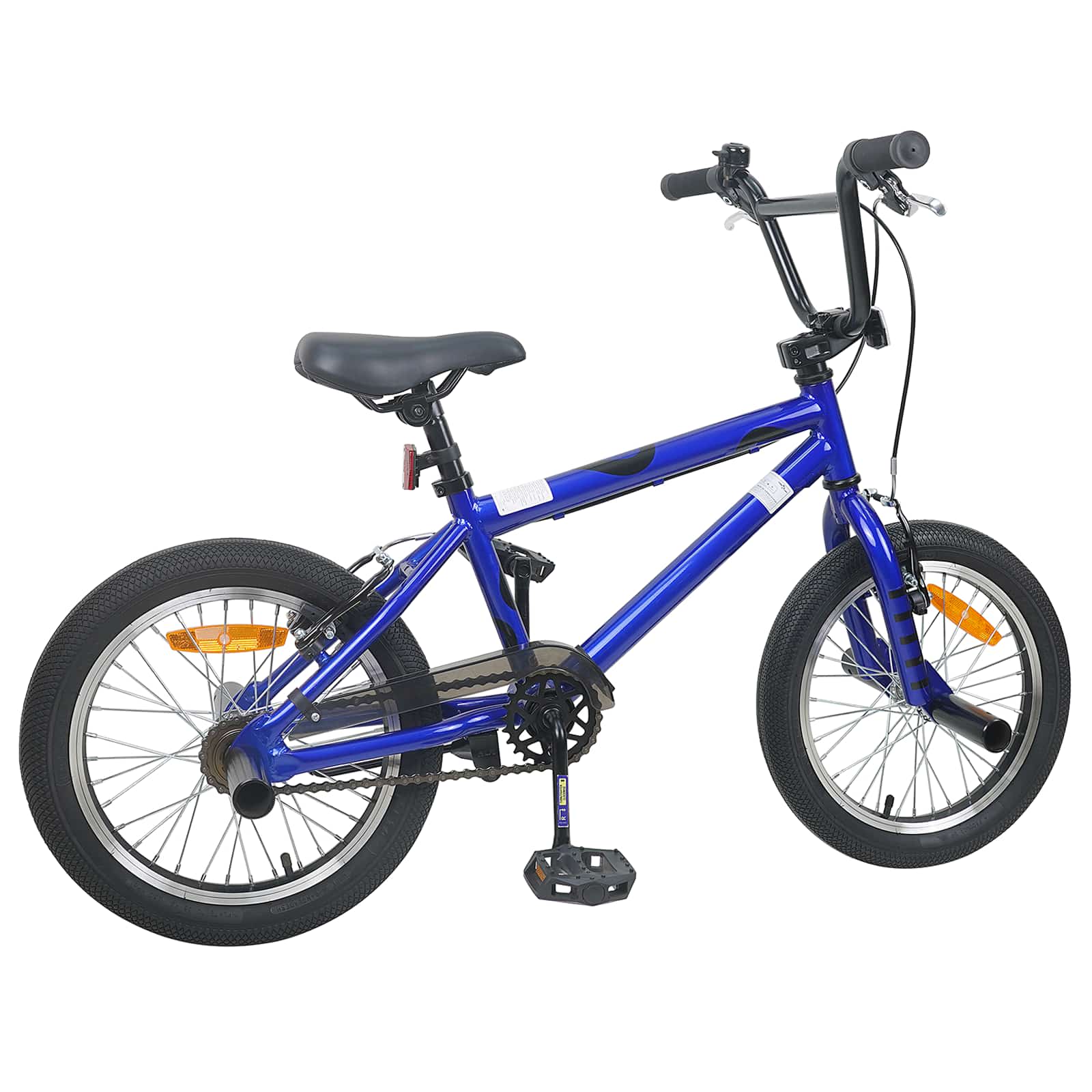 BMX Bike 16 Tolli 5-8 aastastele Tumesinine