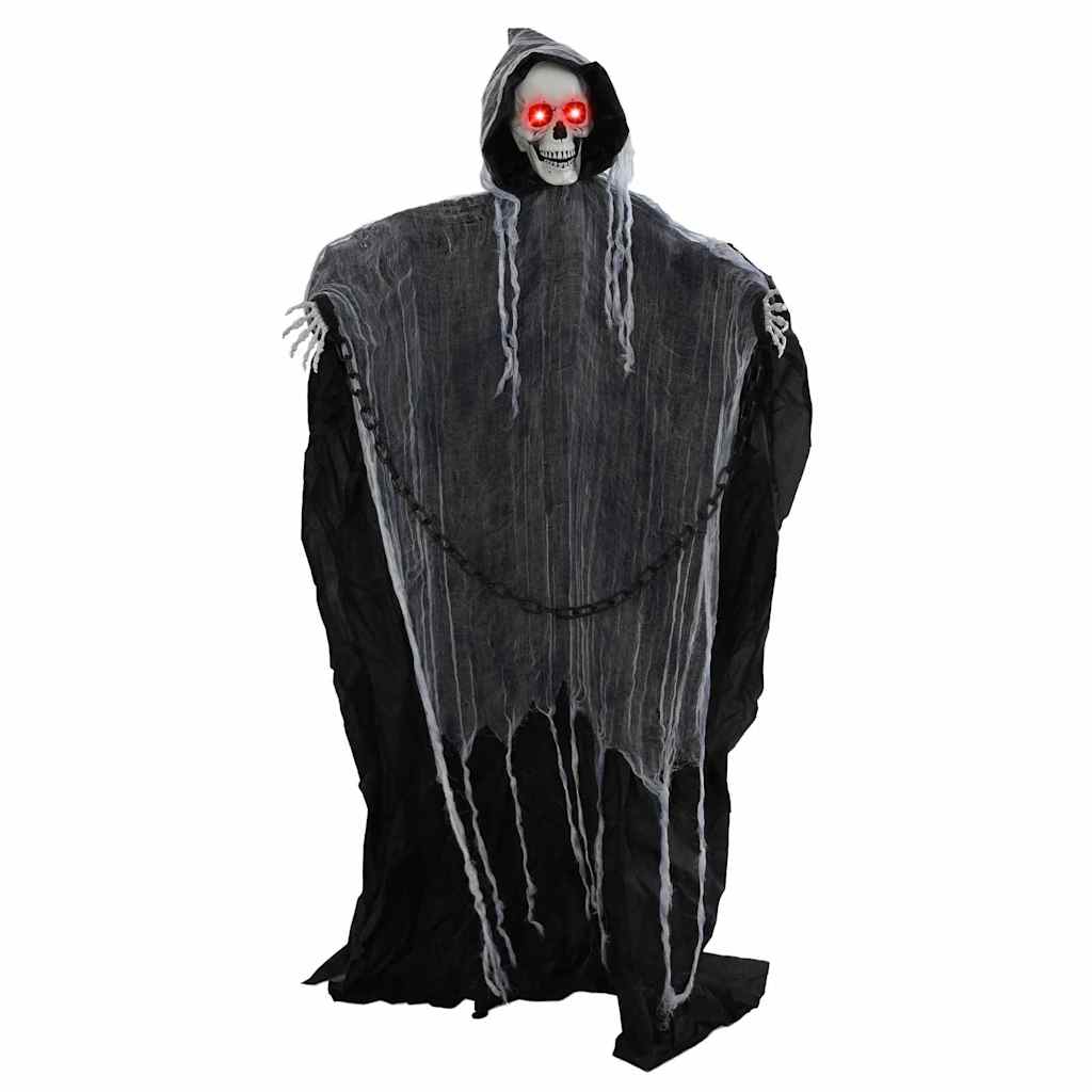 Halloweeni rippuv viikatemees SPOOKA Must 112 x 164 cm