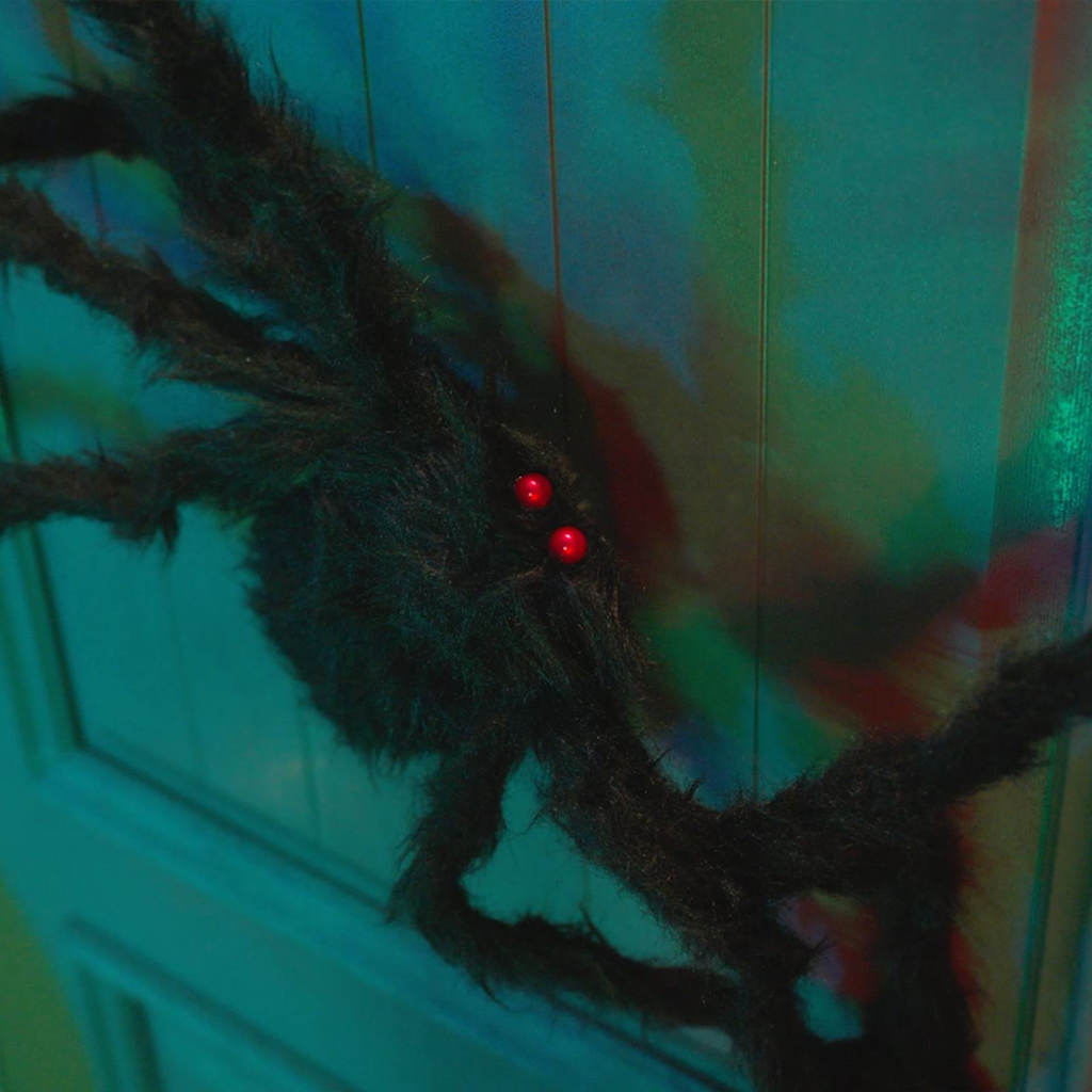 Halloweeni Ämblik Kaunistus 3 tk Must 150 cm Polüester ja teras