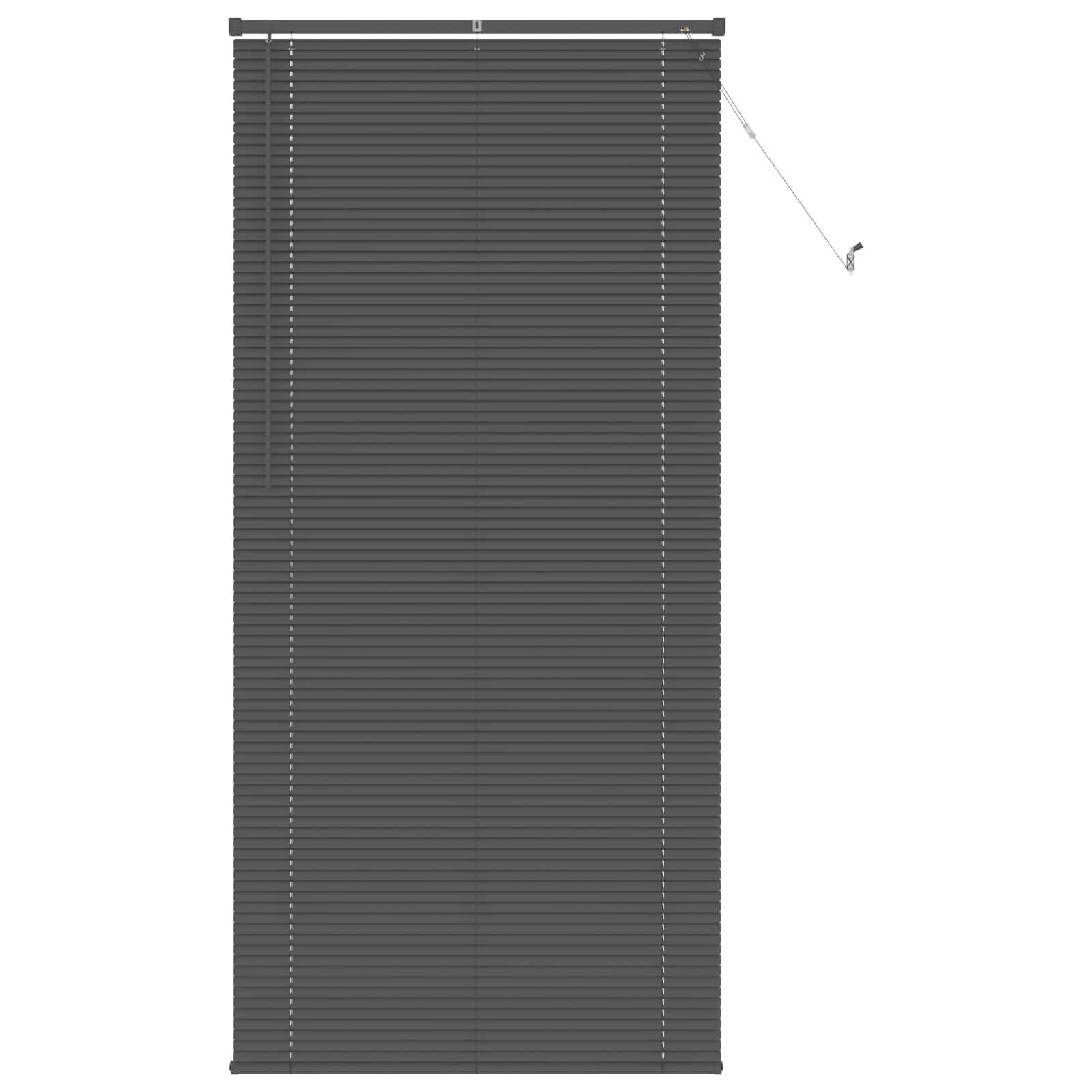 Veneetsia rulo Hõbehall 213 x 80 cm 25 mm PVC