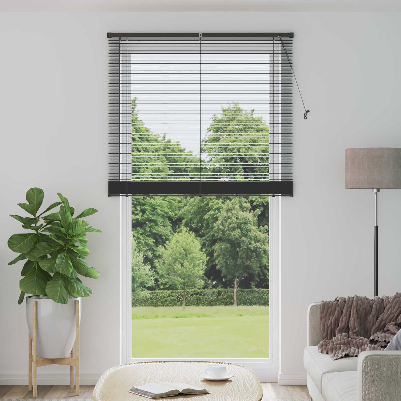 Veneetsia rulo Hõbehall 213 x 110 cm 25 mm PVC
