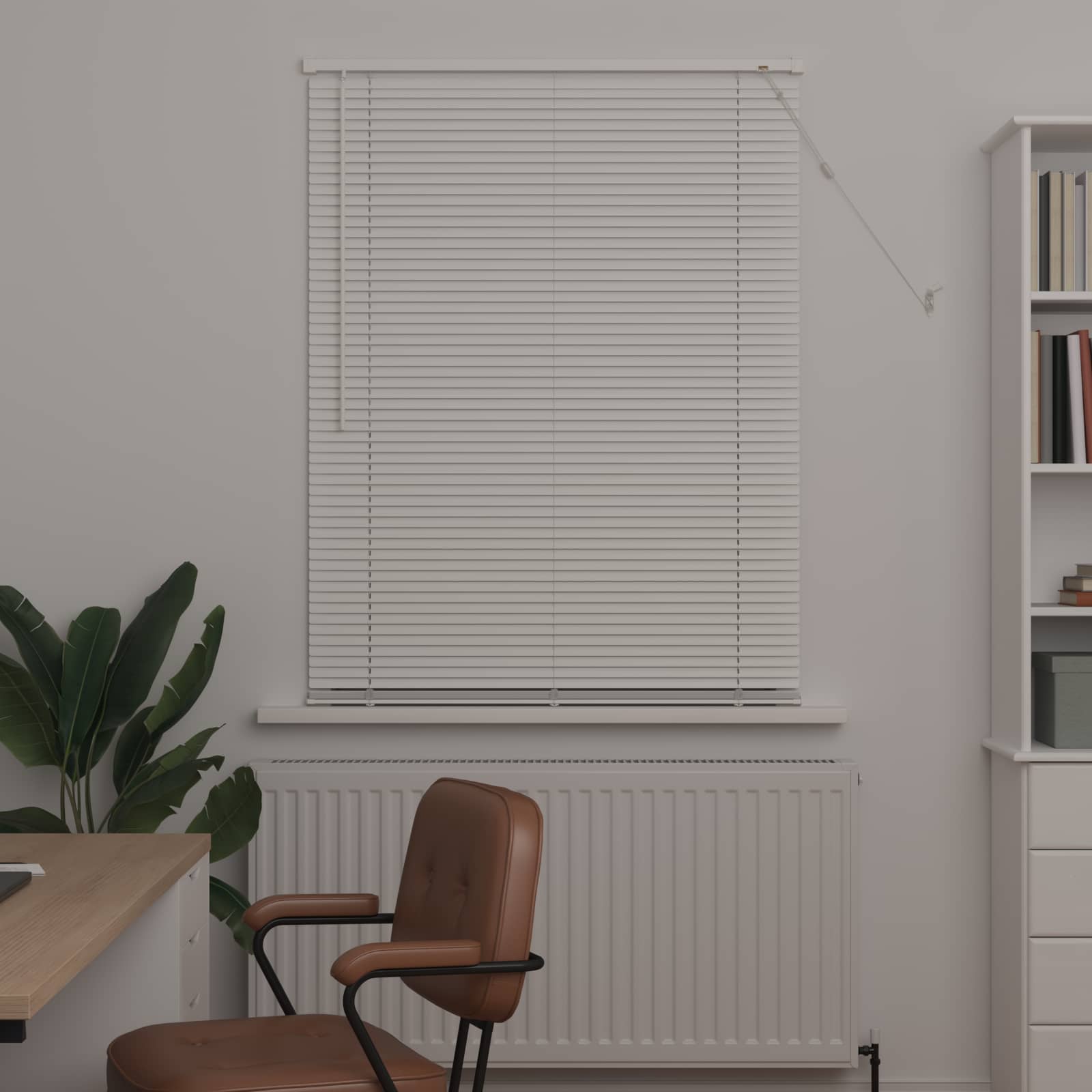 Veneetsia rulo Valge 150 x 80 cm 25 mm PVC