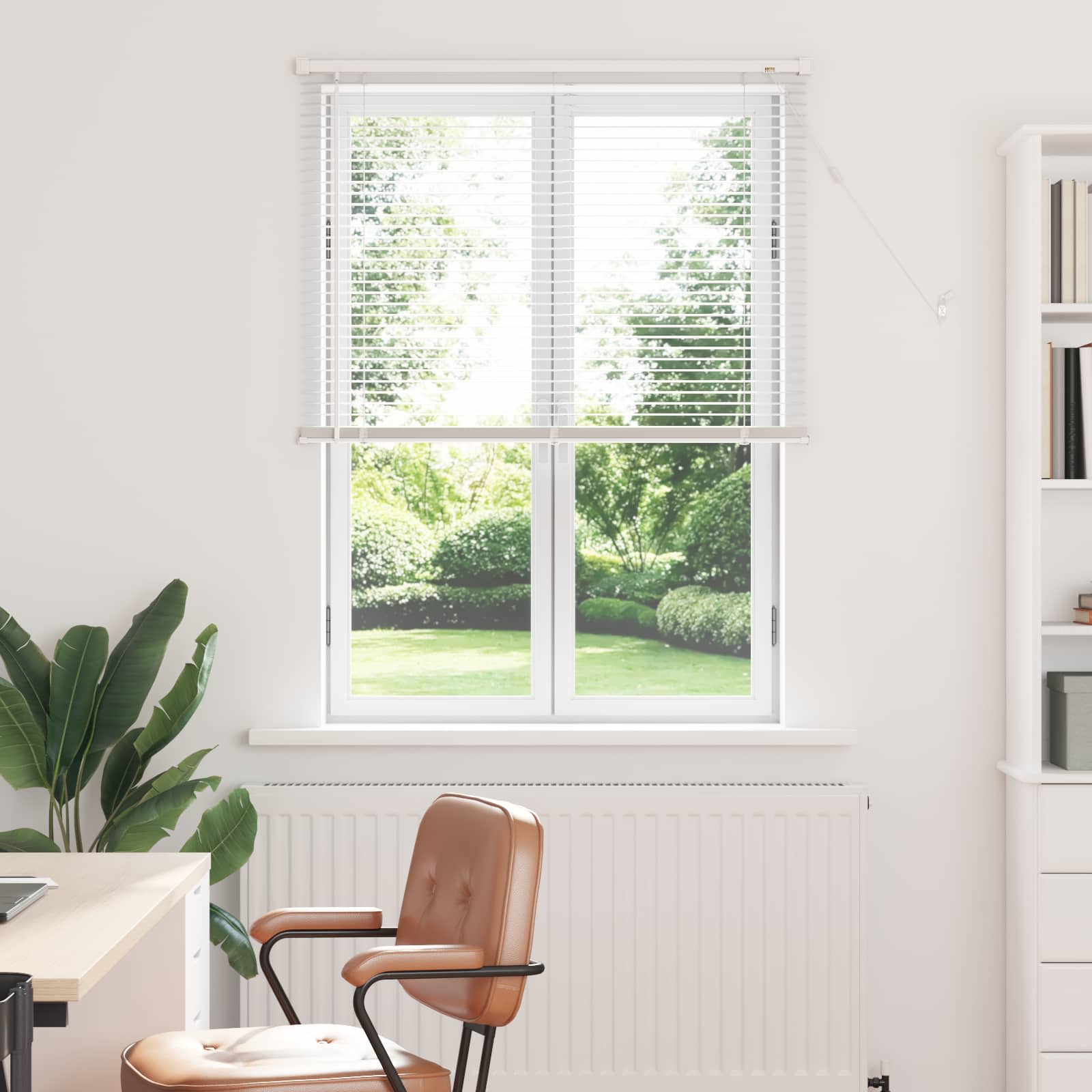 Veneetsia rulo Valge 150 x 90 cm 25 mm PVC