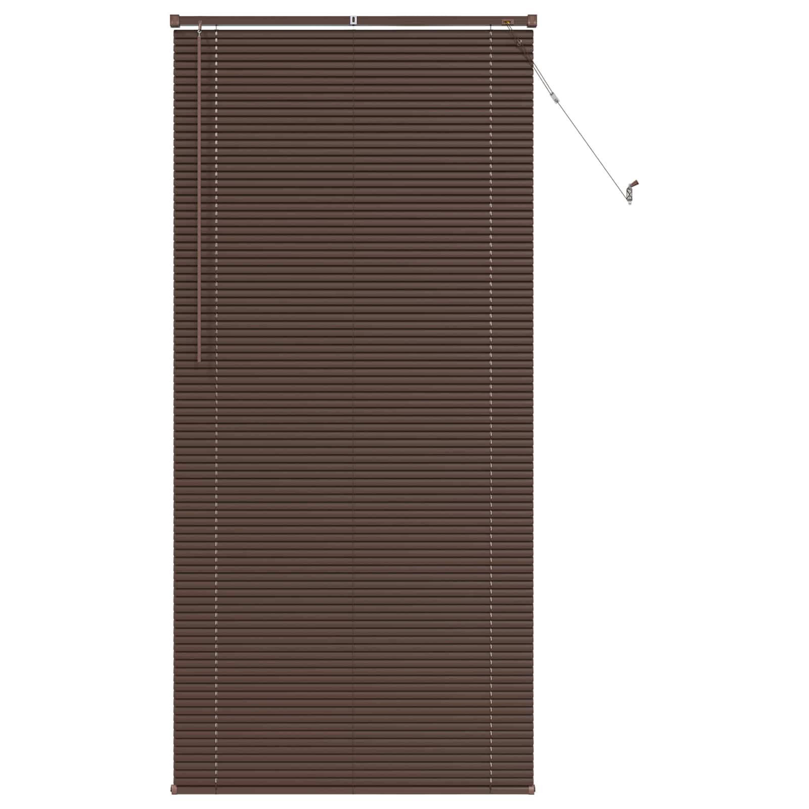 Veneetsia rulo Tumepruun mustriga 213 x 90 cm 25 mm PVC