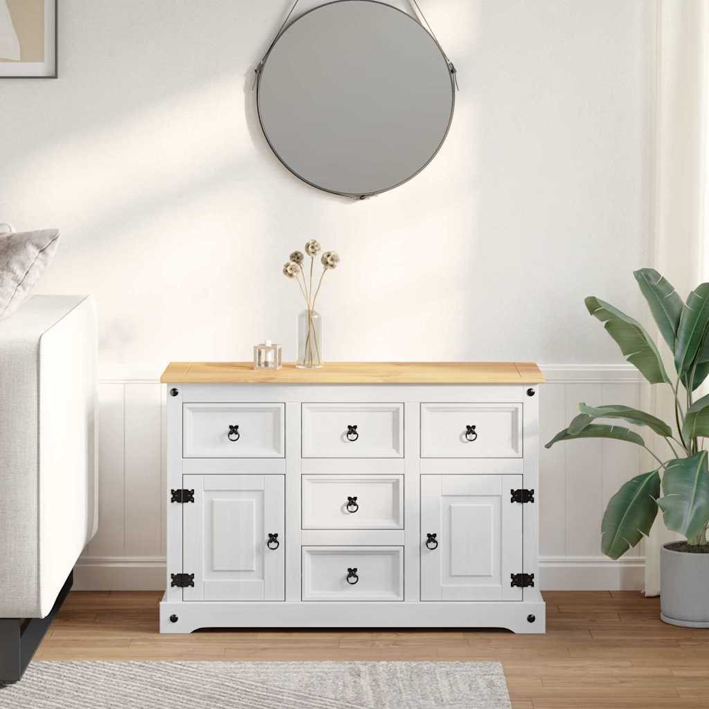 Hoidukirstud CORONA Valge 112 x 40 x 75 cm Tahke mänd