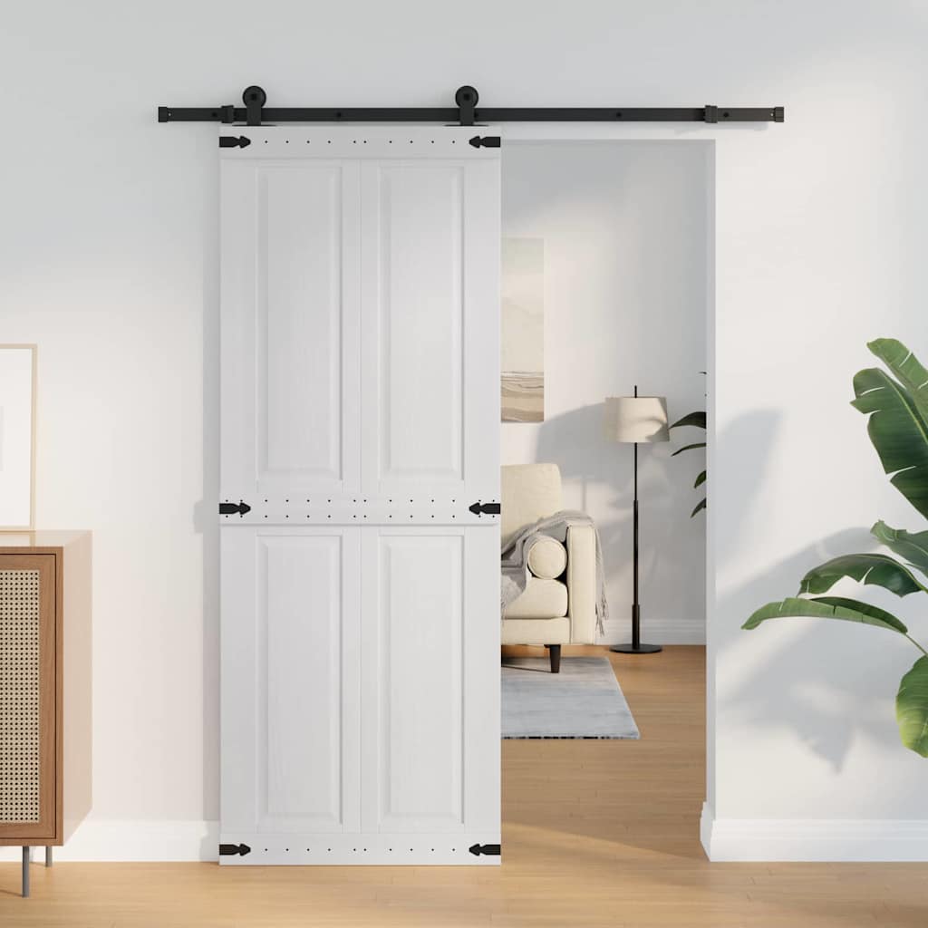 Küüniuks CORONA 80 x 210 cm Toekas männipuit Valge