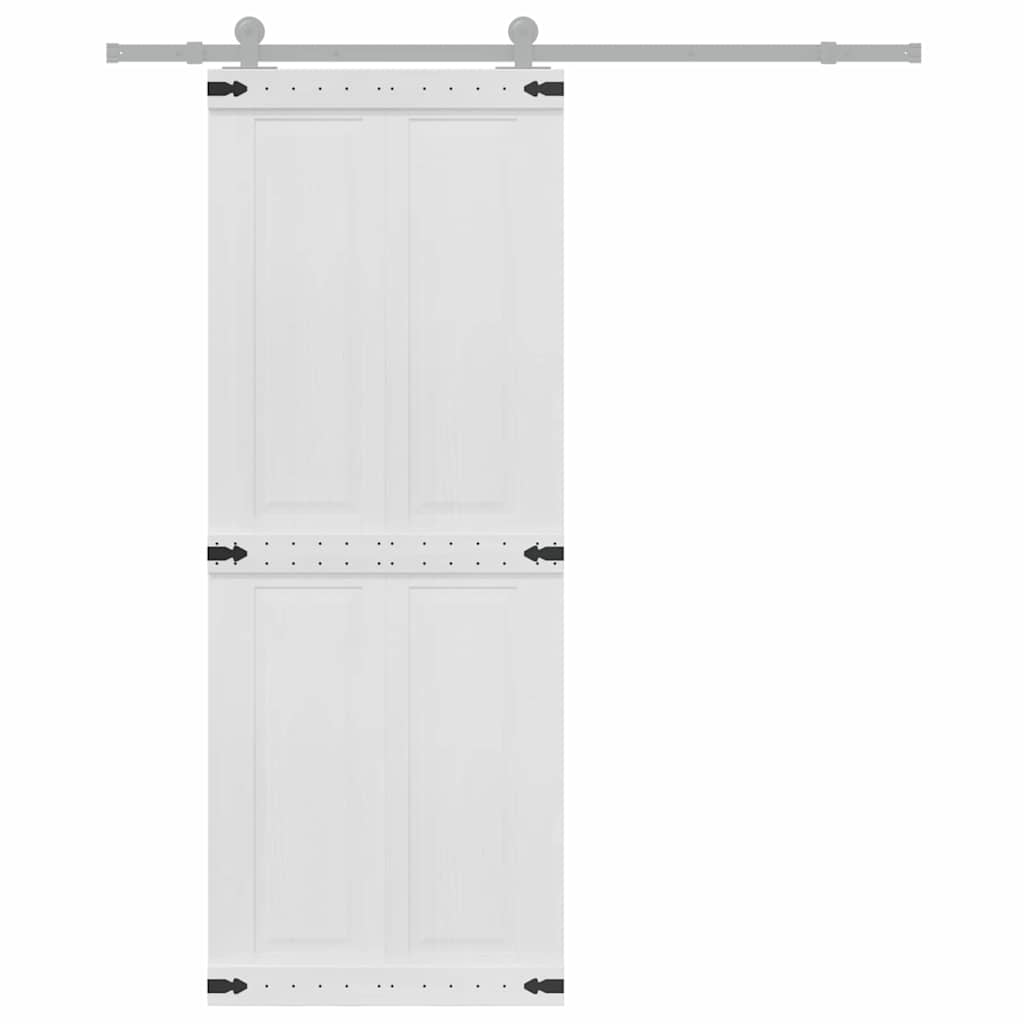 Küüniuks CORONA 80 x 210 cm Toekas männipuit Valge