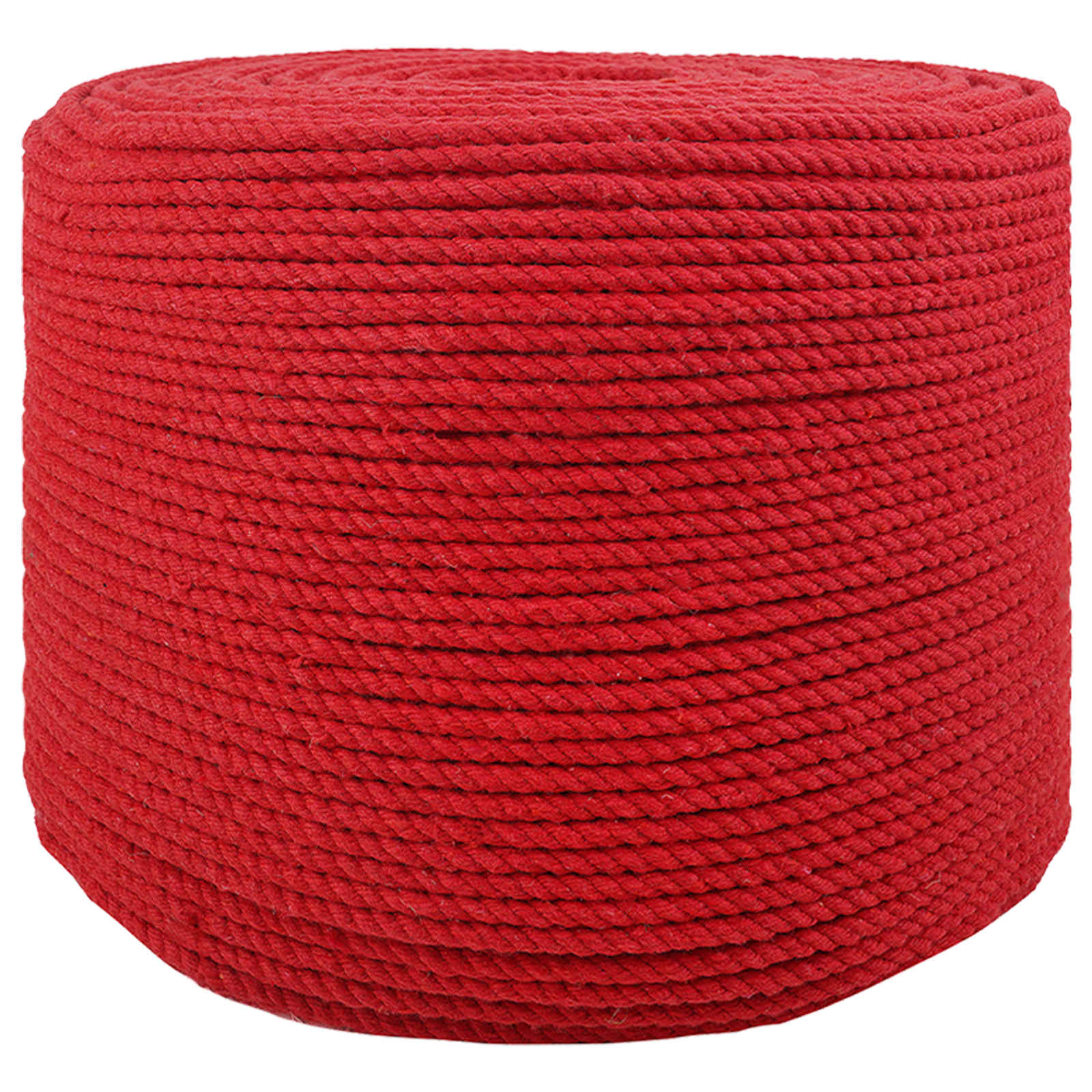 Puuvillane nöör 4 mm 100 m Punane 100% puuvill