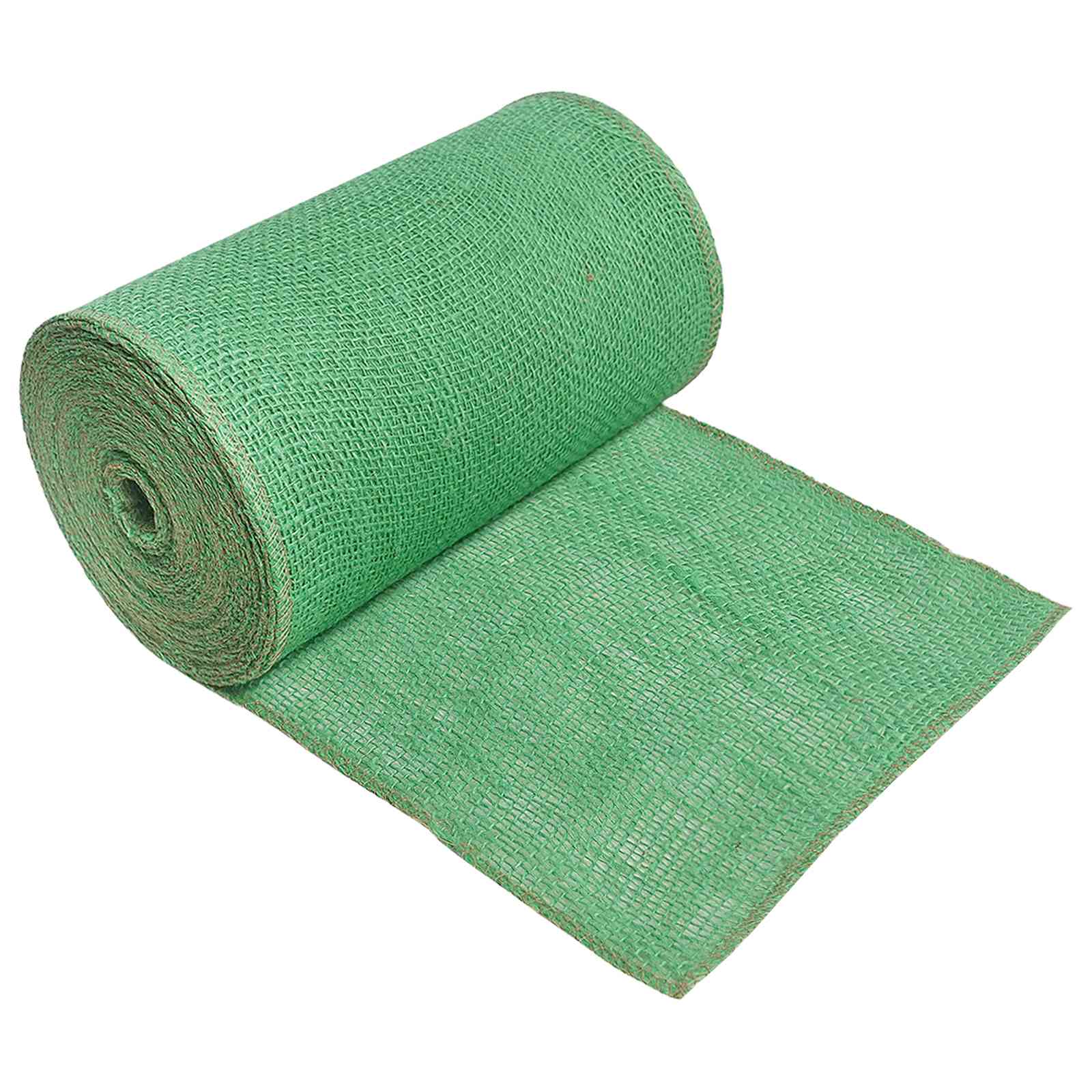 Aiadžuudist võrk 25 cm x 5 m 180 gsm 100% Tossa džuut Roheline