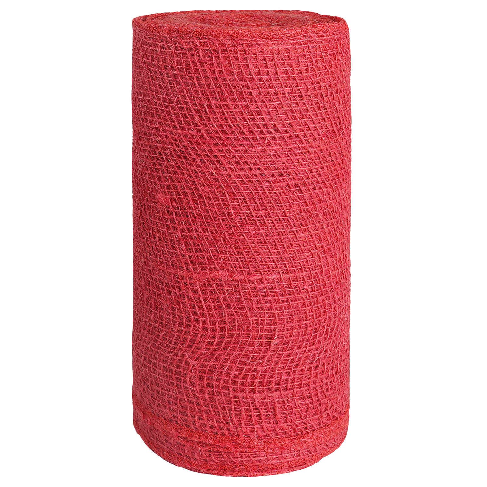 Aiadžuudist võrk 25 cm x 25 m 180 gsm 100% Tossa džuut Punane