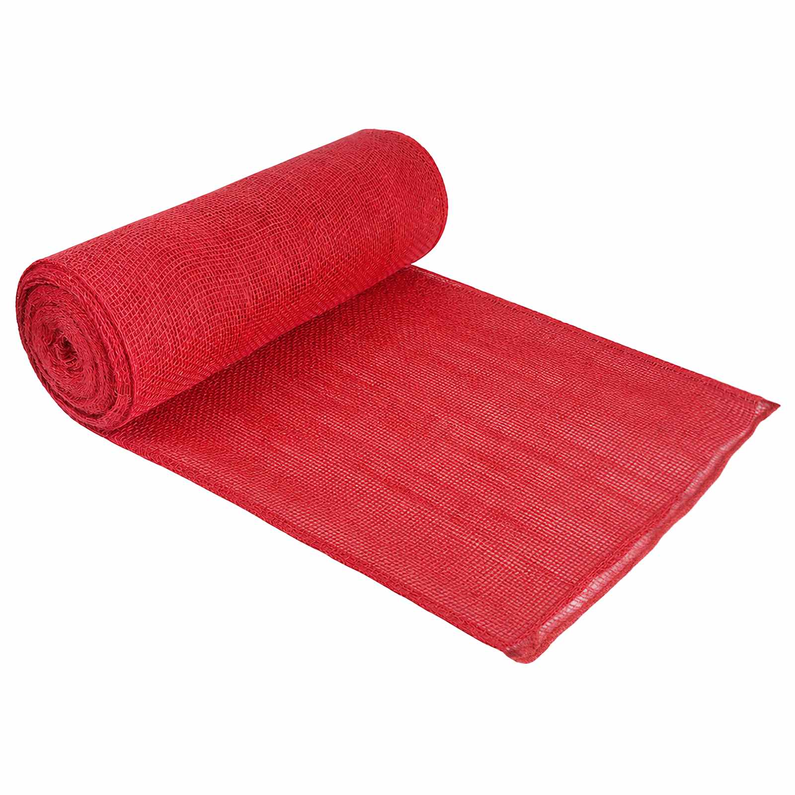 Aiadžuudist võrk 100 cm x 100 m 180 gsm 100% Tossa džuut Punane