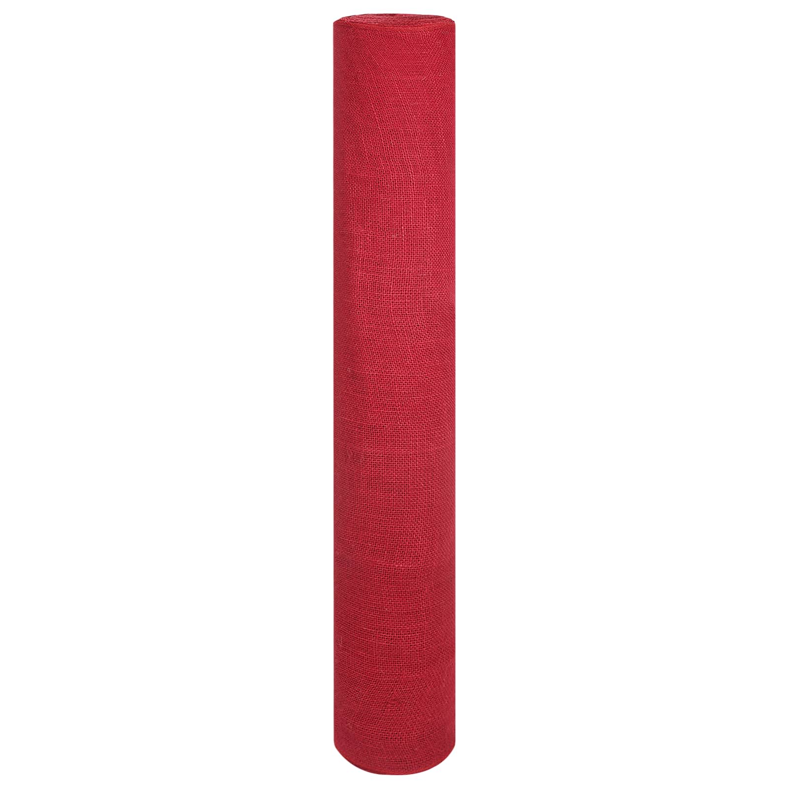 Aiadžuudist võrk 100 cm x 25 m 280 gsm 100% Tossa džuut Punane