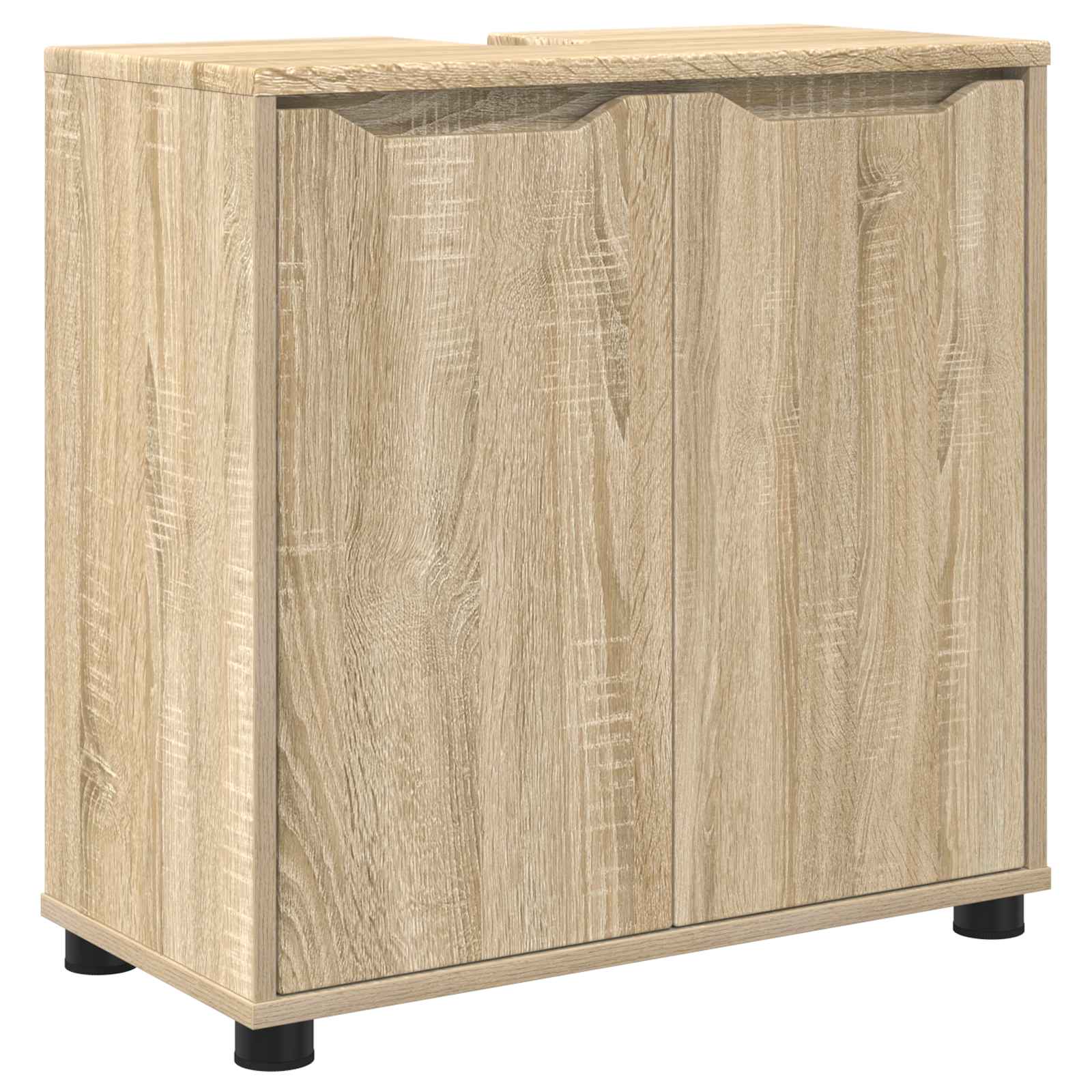 Vannitoa valamu kapp Sonoma tamm 60 x 30 x 60 cm Tehispuit