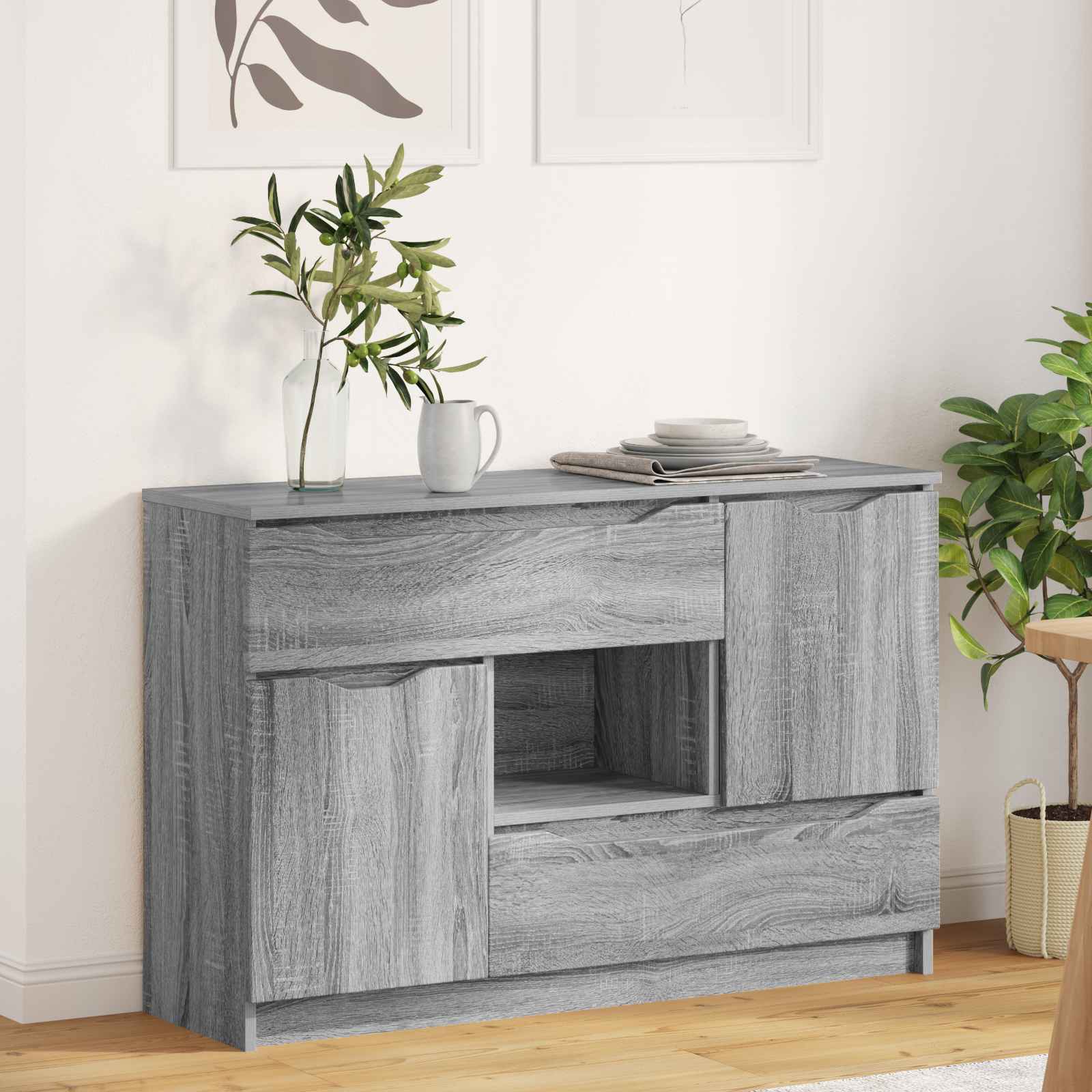 Kõide Hall Sonoma 100 x 30 x 65,6 Tehispuit