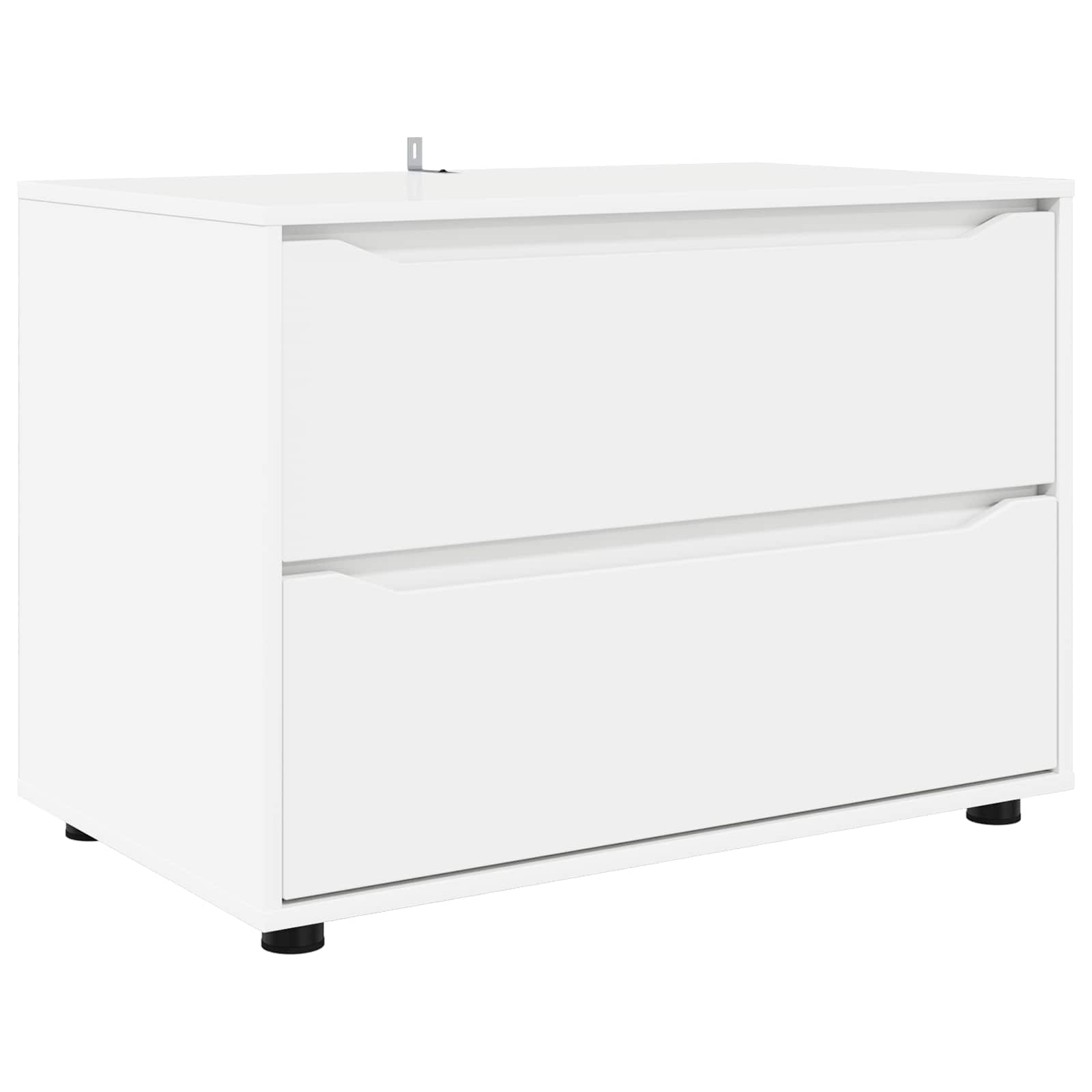 Hoiukapp 80 x 48 x 57 cm Tehispuit Valge