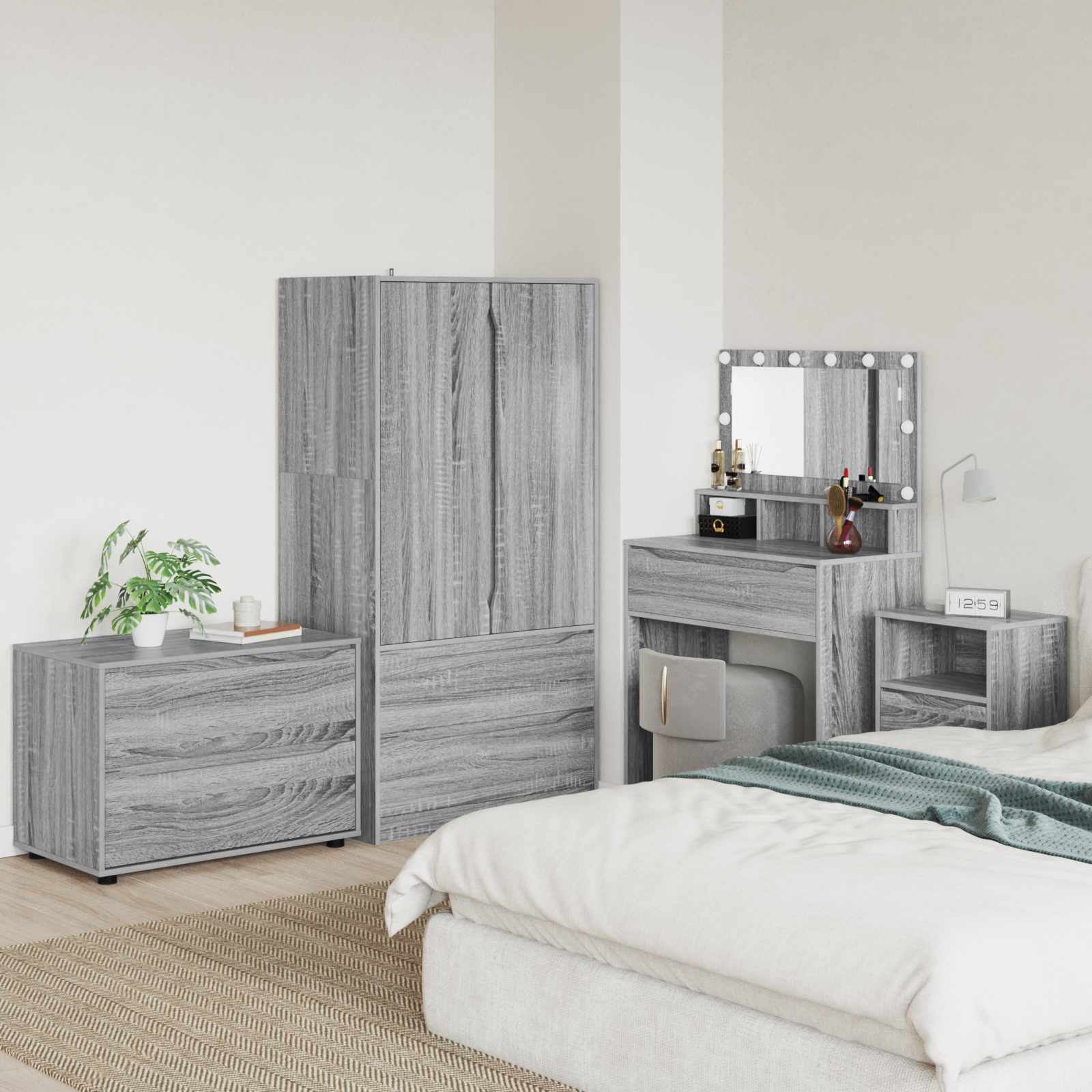 Hoiukapp 80 x 48 x 57 cm Tehispuit Hall Sonoma