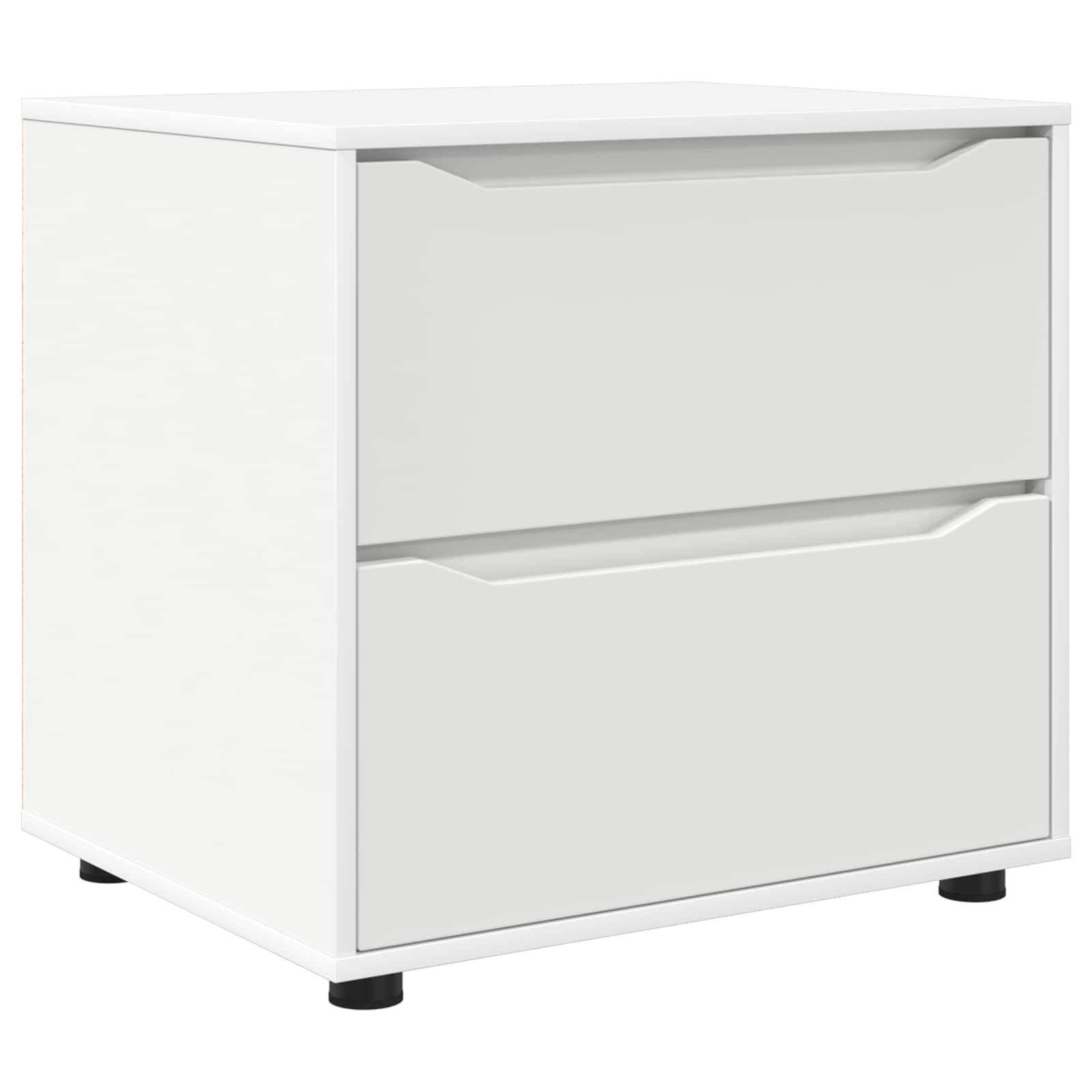 Hoiukapp 60 x 48 x 57 cm Tehispuit Valge