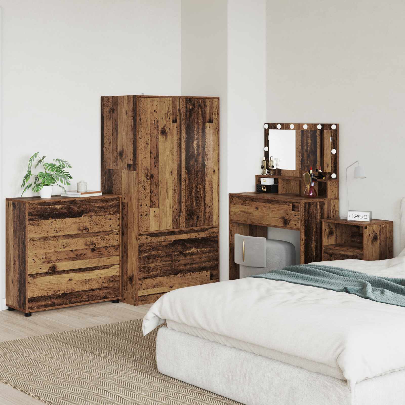 Hoiukapp 80 x 31 x 81 cm Tehispuit Vana puit