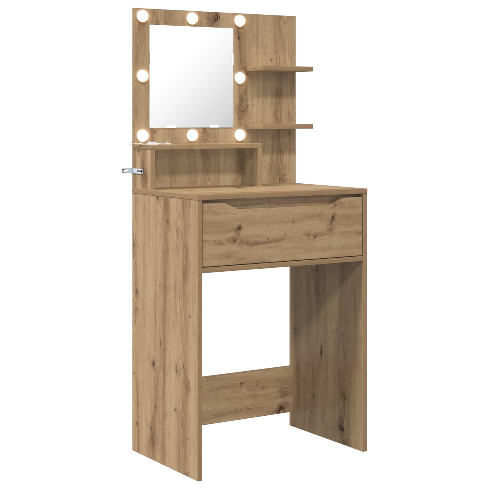 Magamistoa meikimislaudade Artisan tamm 60 x 39,5 x 135 cm