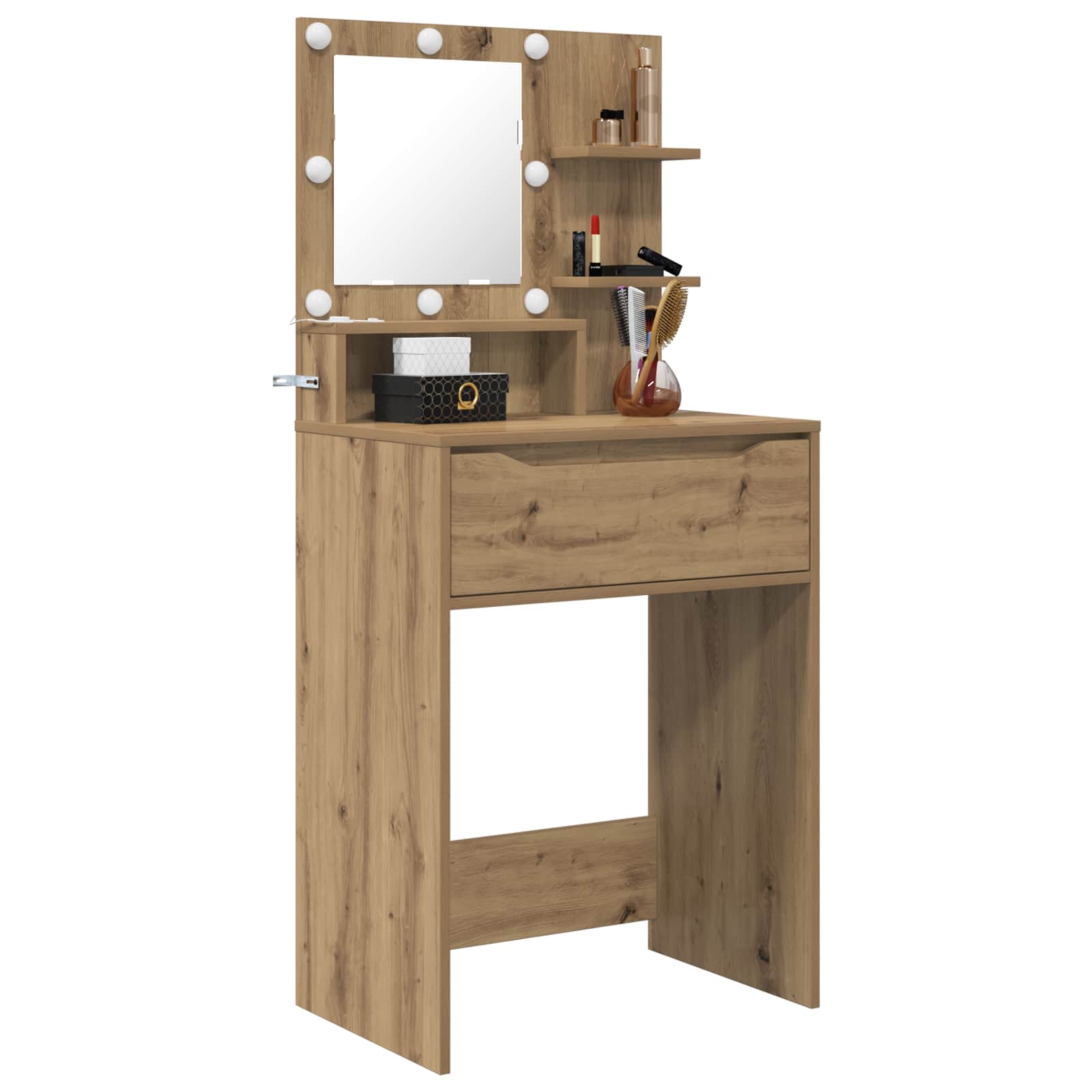 Magamistoa meikimislaudade Artisan tamm 60 x 39,5 x 135 cm