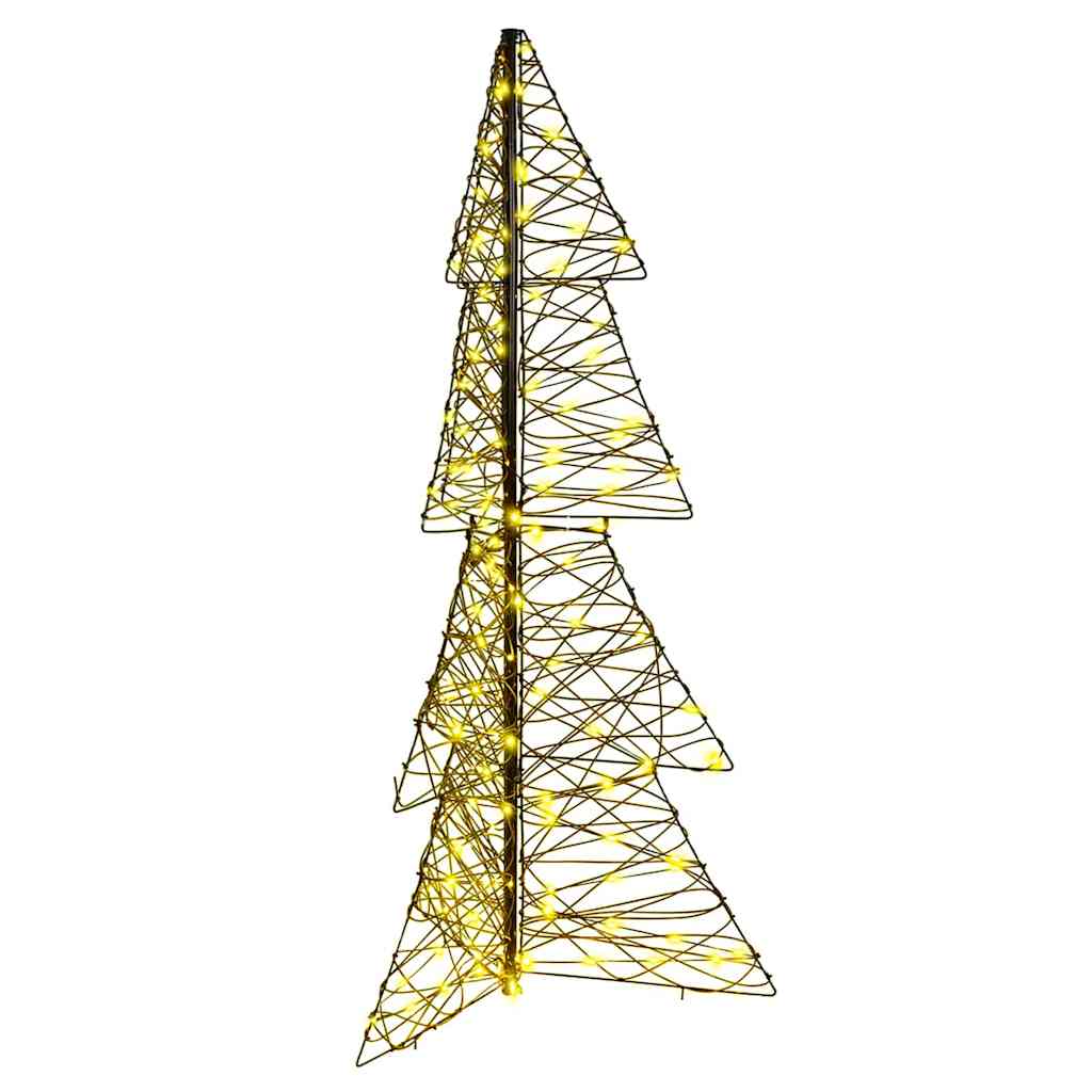 Jõulupuu 160 LED-i Soe valge 150 cm Rotang