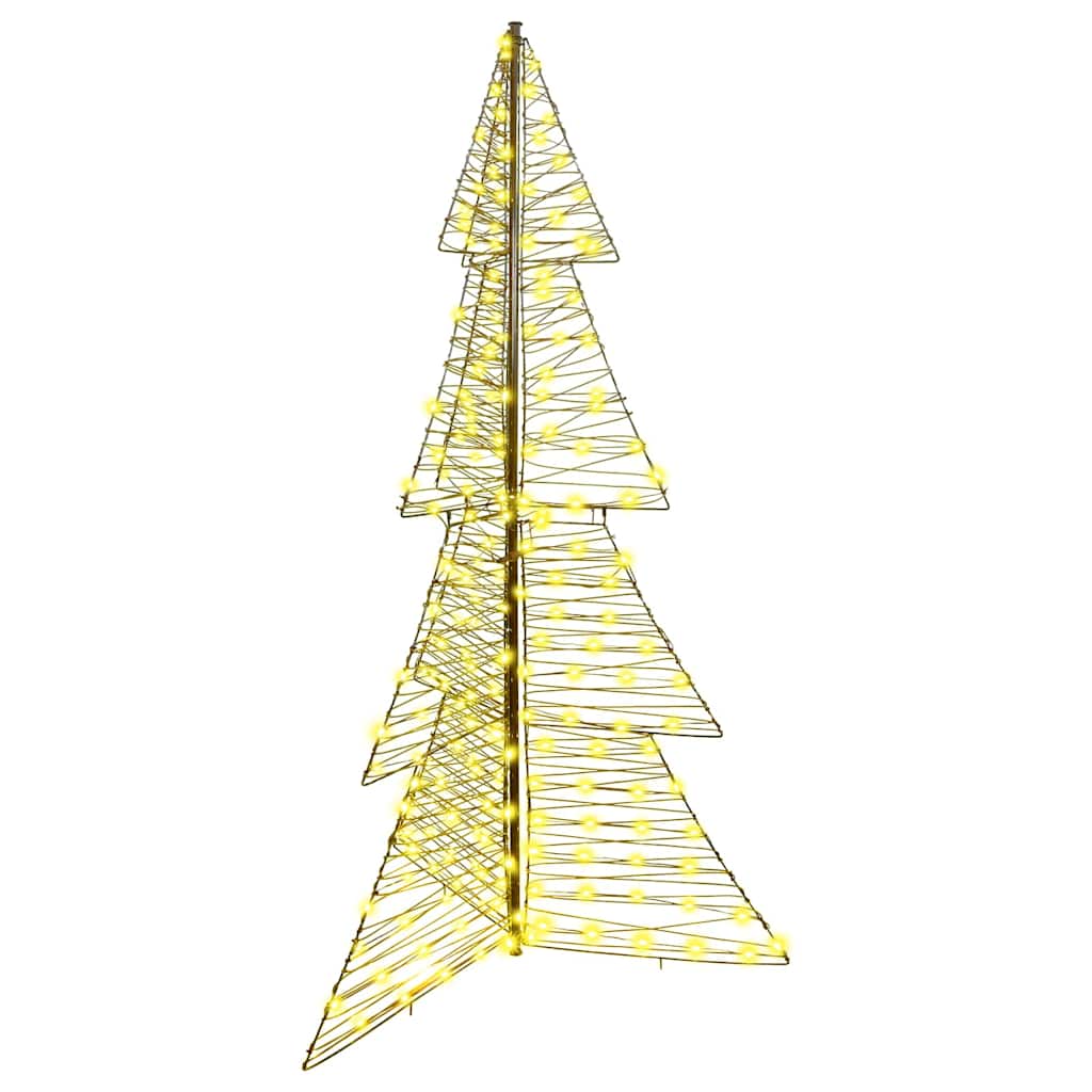 Jõulupuu 240 LED-i Soe valge 180 cm Rotang