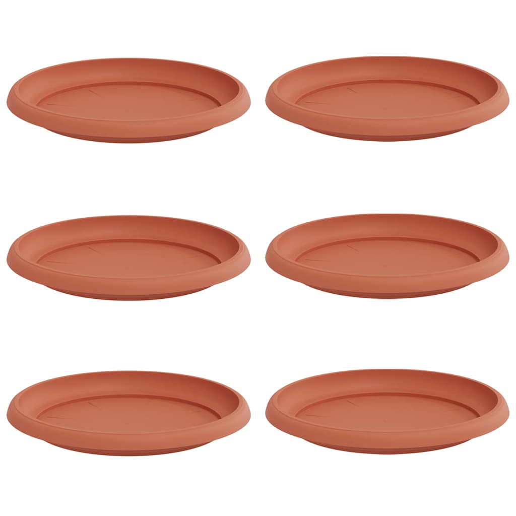 Ringikujuline Lilletaldrik 6 tk Kohviroosa Ø 21,5 x 2,5 cm