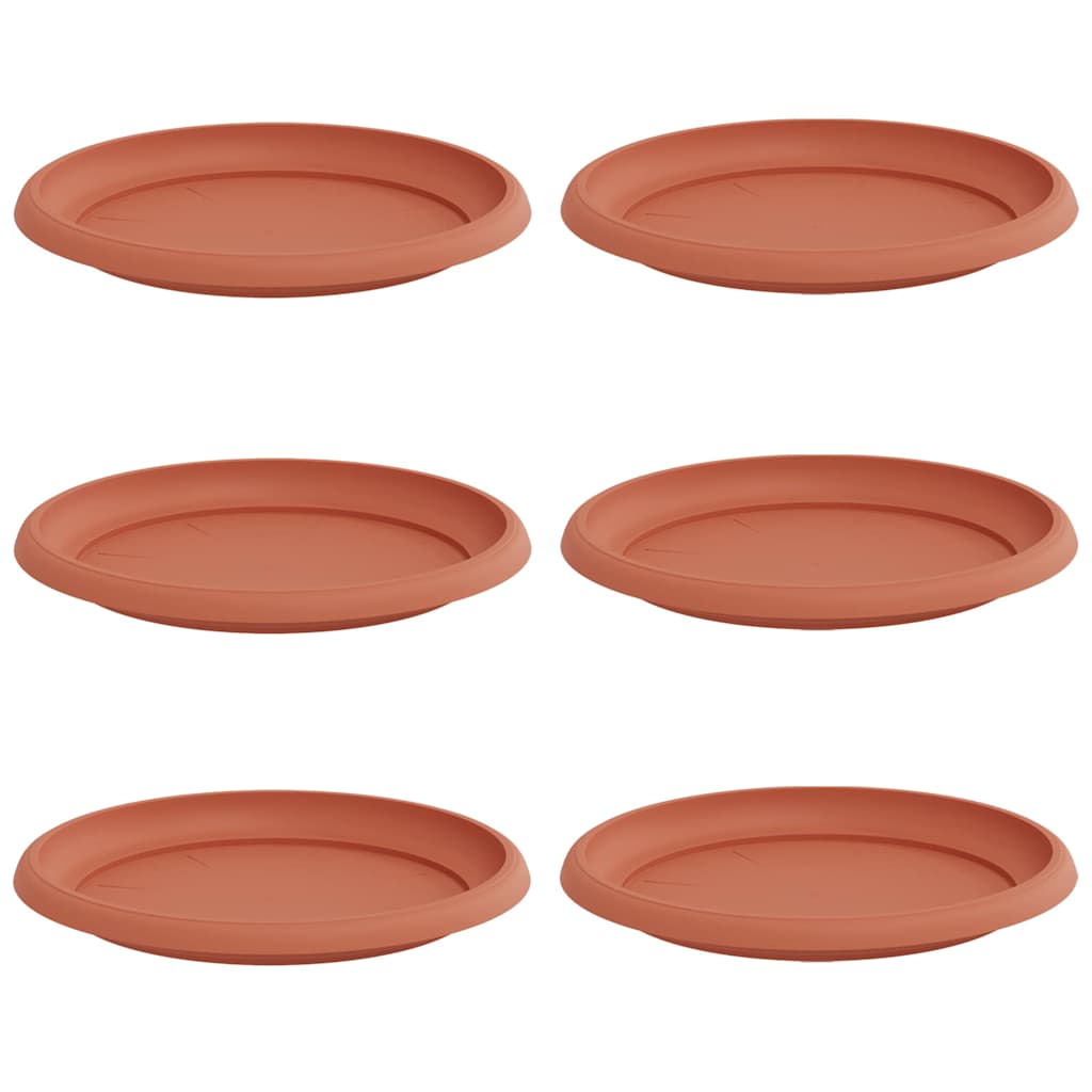 Ringikujuline Lilletaldrik 6 tk Kohviroosa Ø 23,5 x 2,5 cm